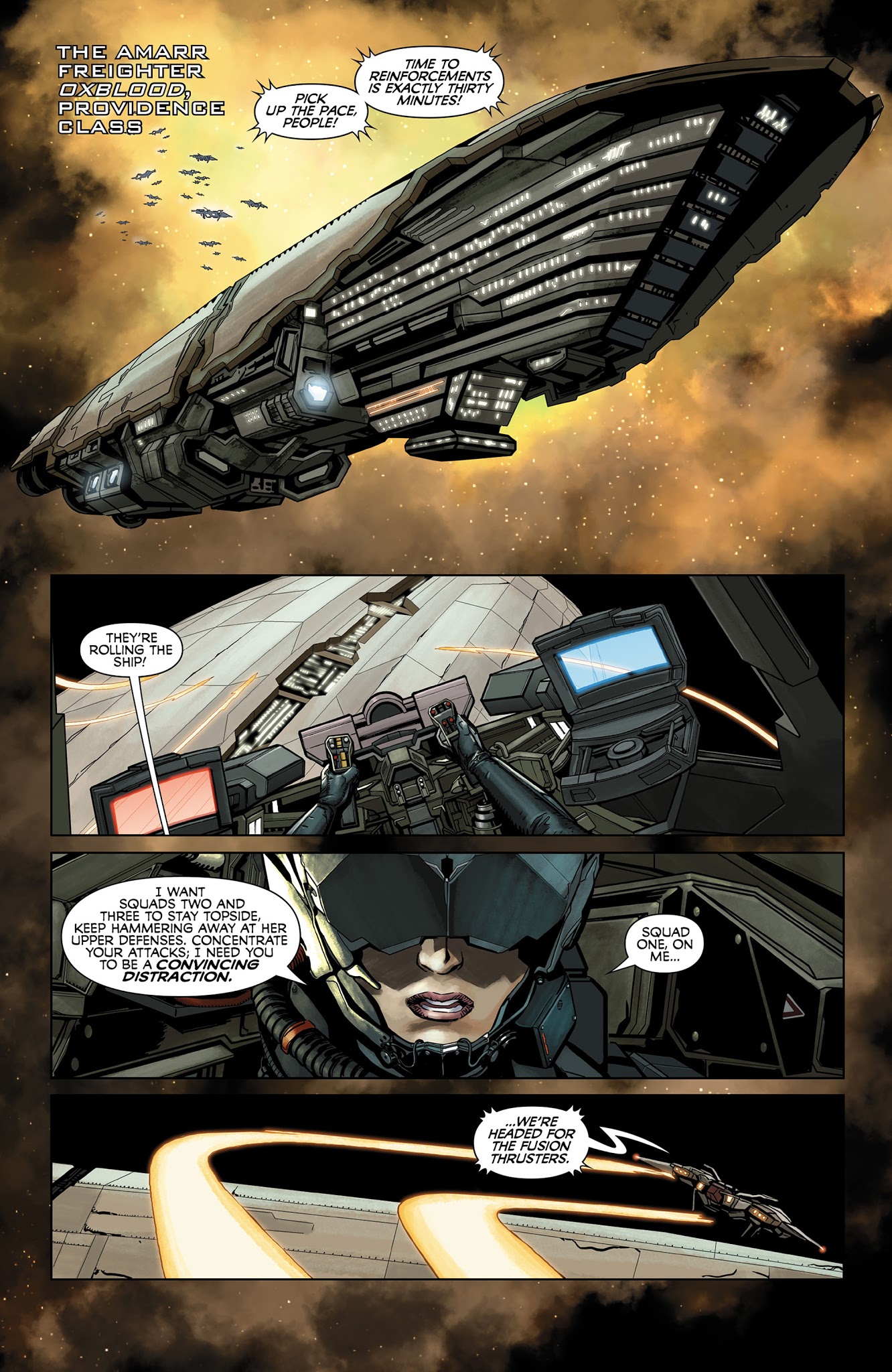 Read online EVE: Valkyrie comic -  Issue #1 - 3
