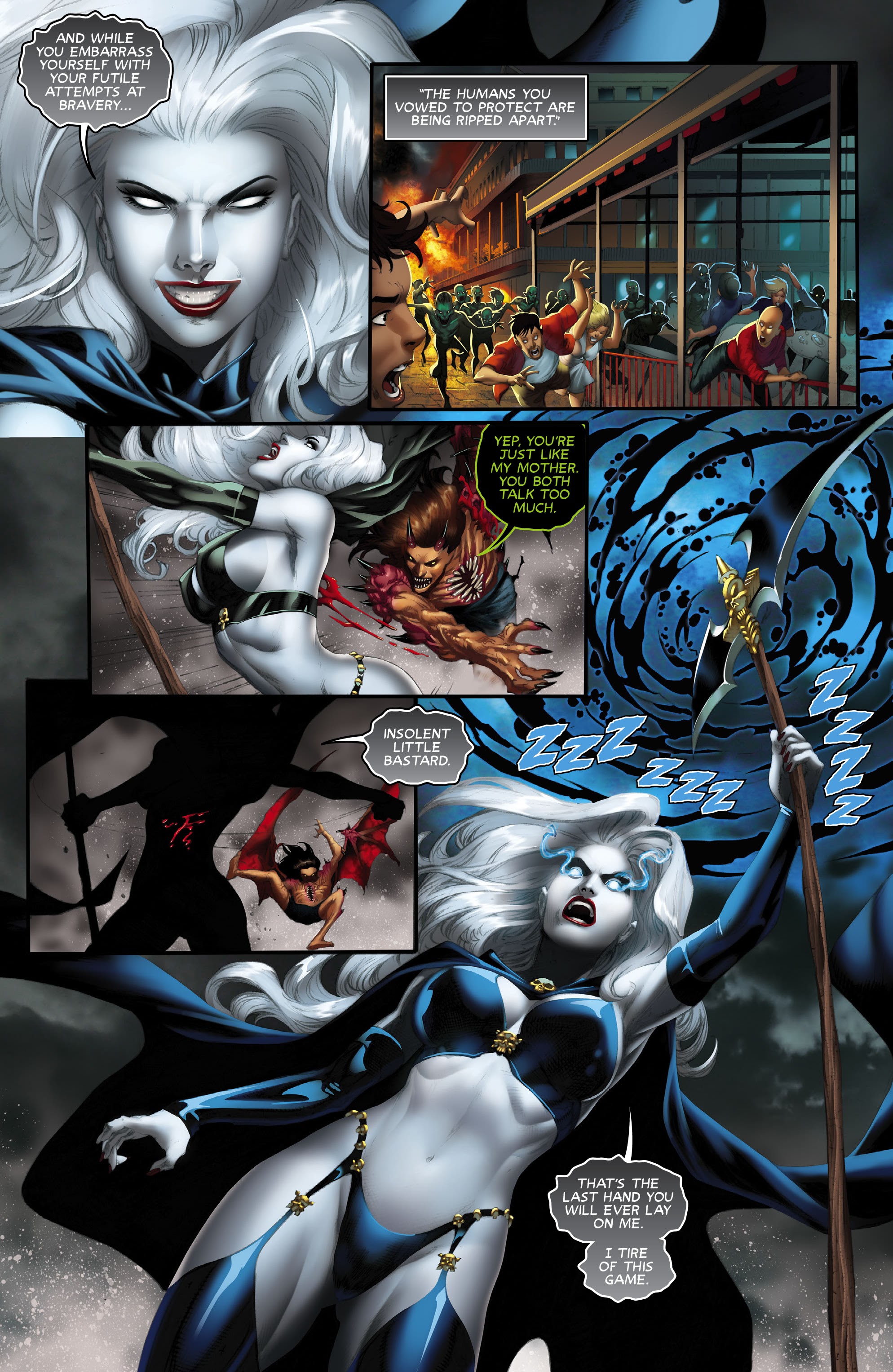 Read online Lady Death: Treacherous Infamy comic -  Issue # Full - 40