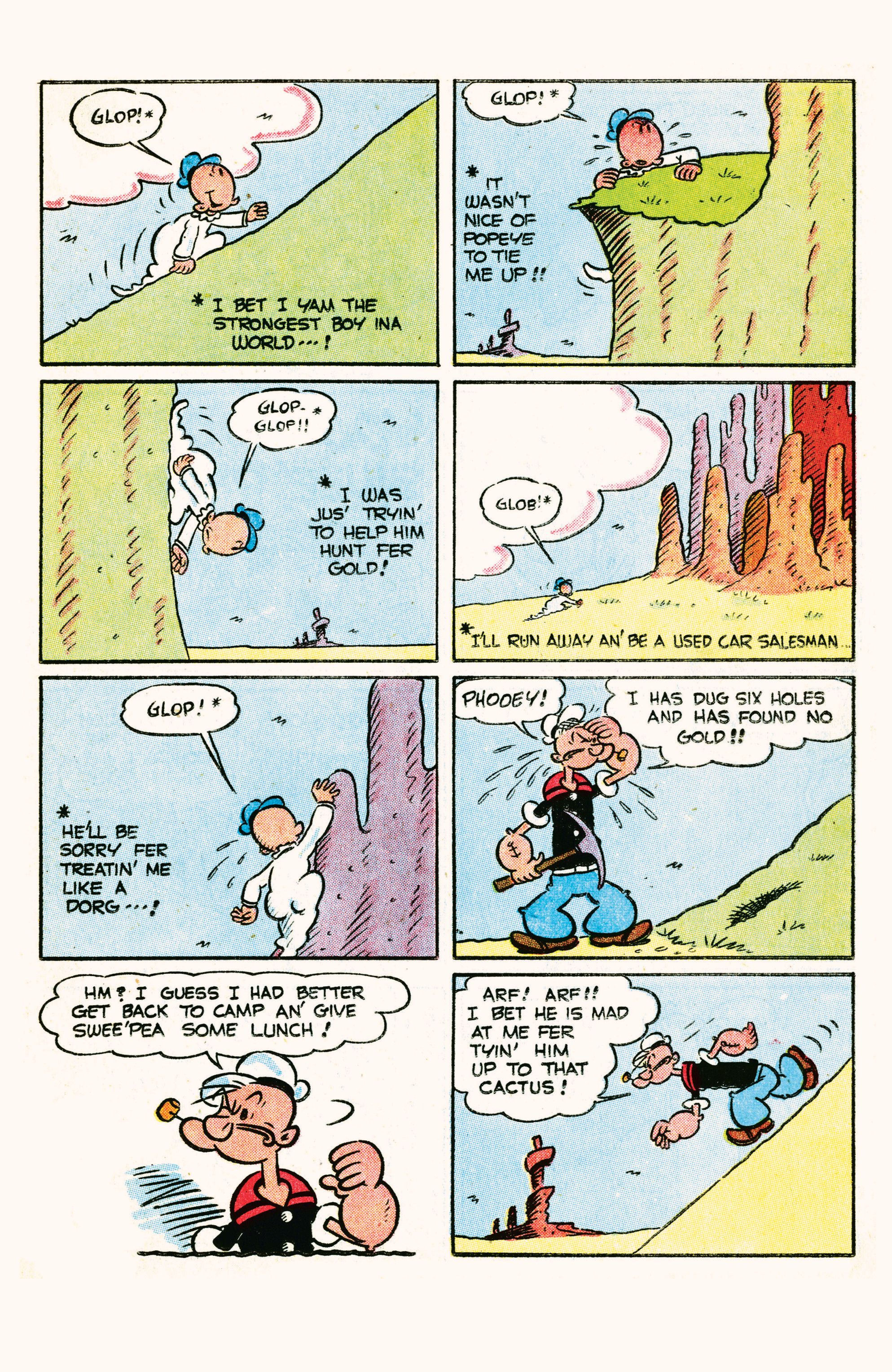 Read online Classic Popeye comic -  Issue #32 - 23