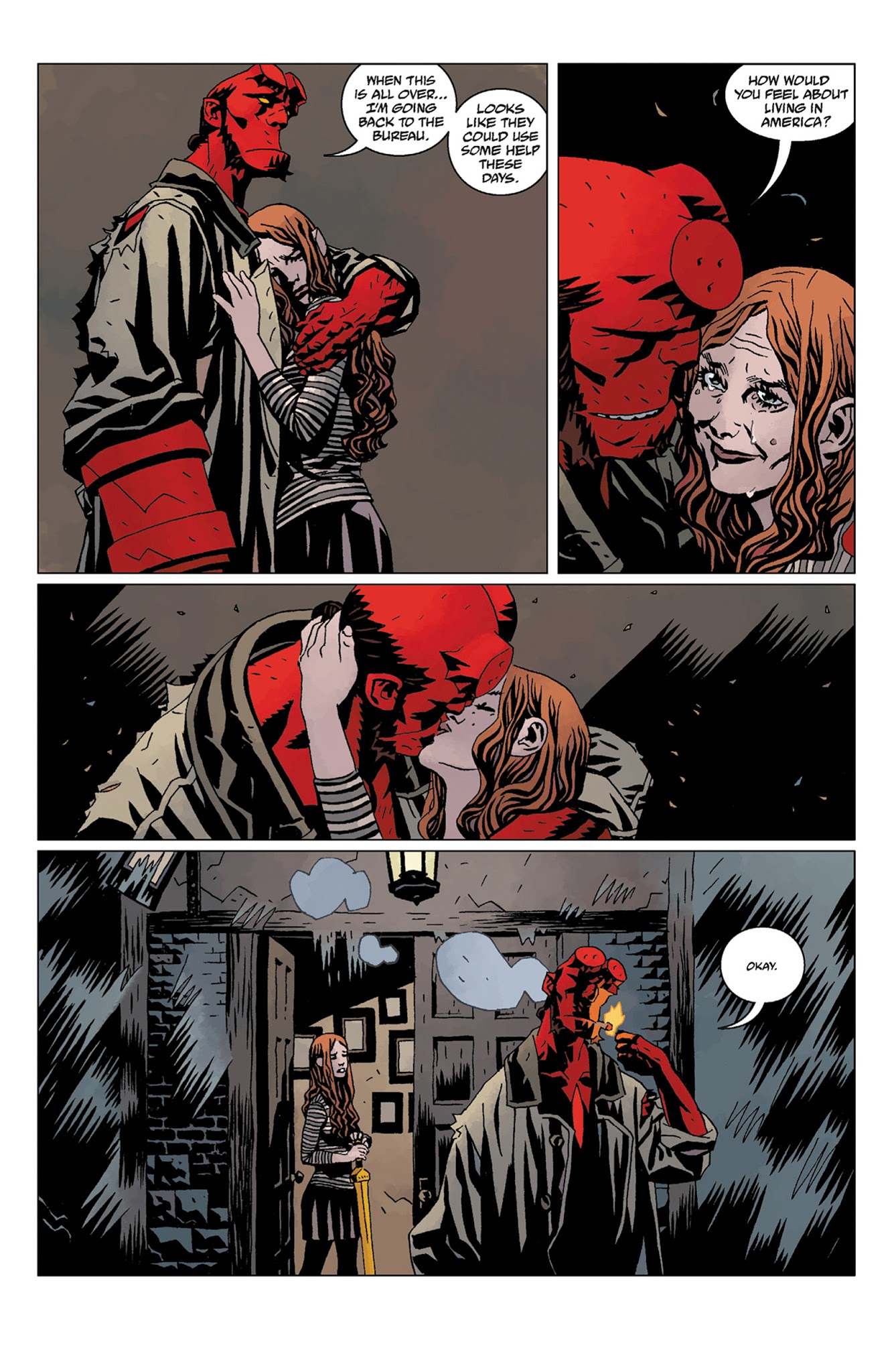Read online Hellboy: The Storm And The Fury comic -  Issue # TPB - 67