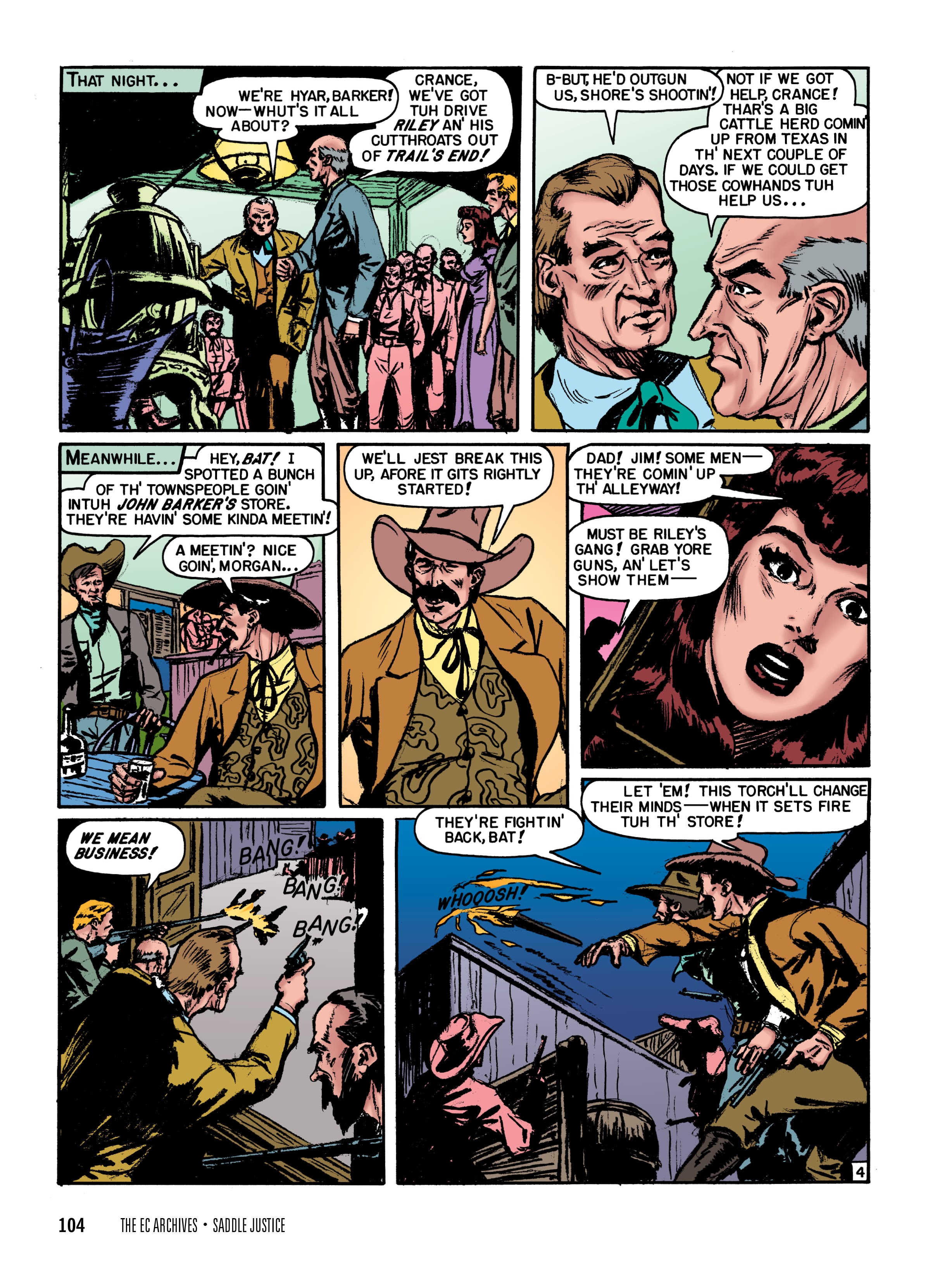 Read online The EC Archives: Saddle Justice comic -  Issue # TPB (Part 2) - 6