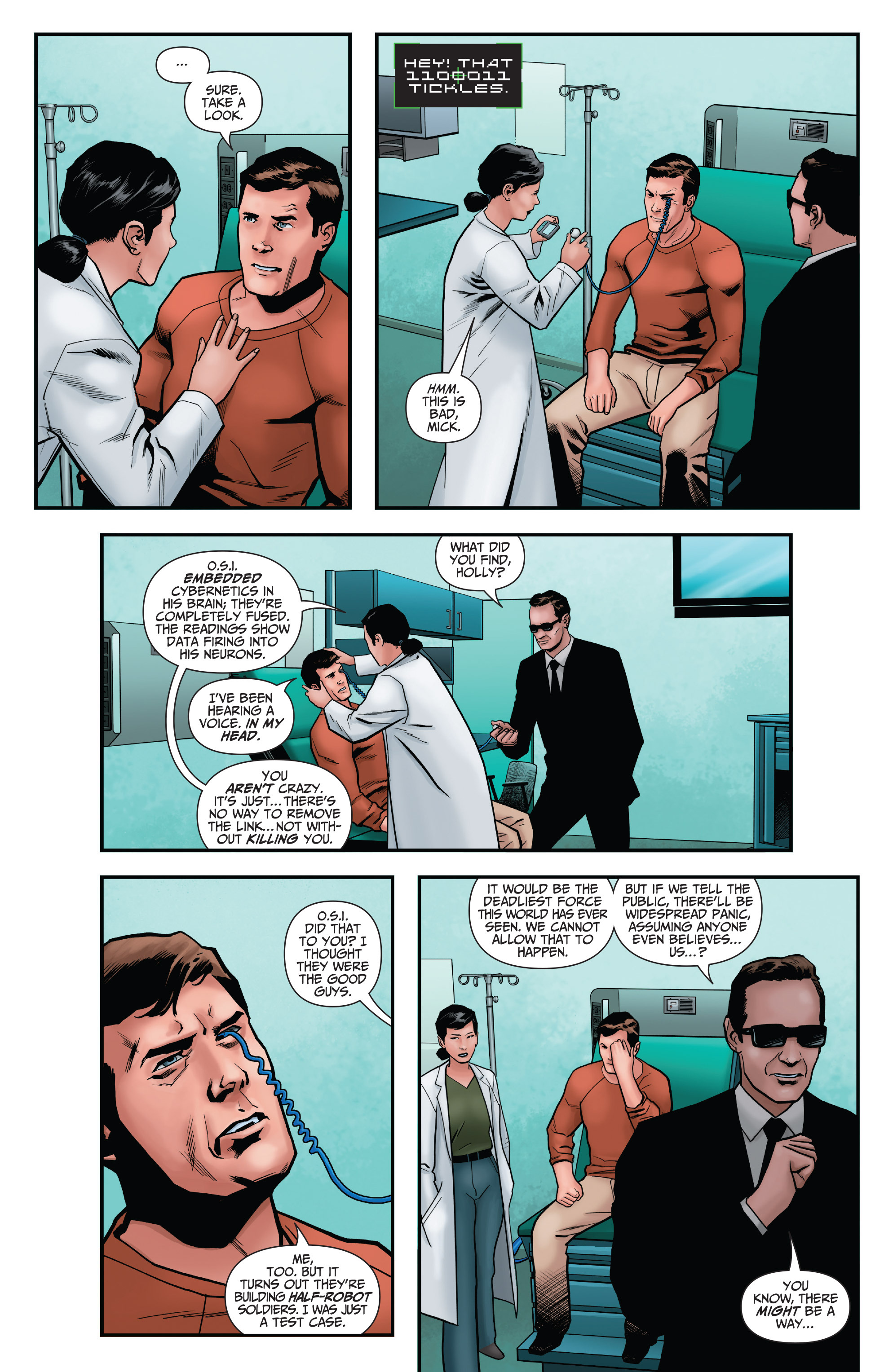 Read online The Six Million Dollar Man: Fall of Man comic -  Issue #2 - 8