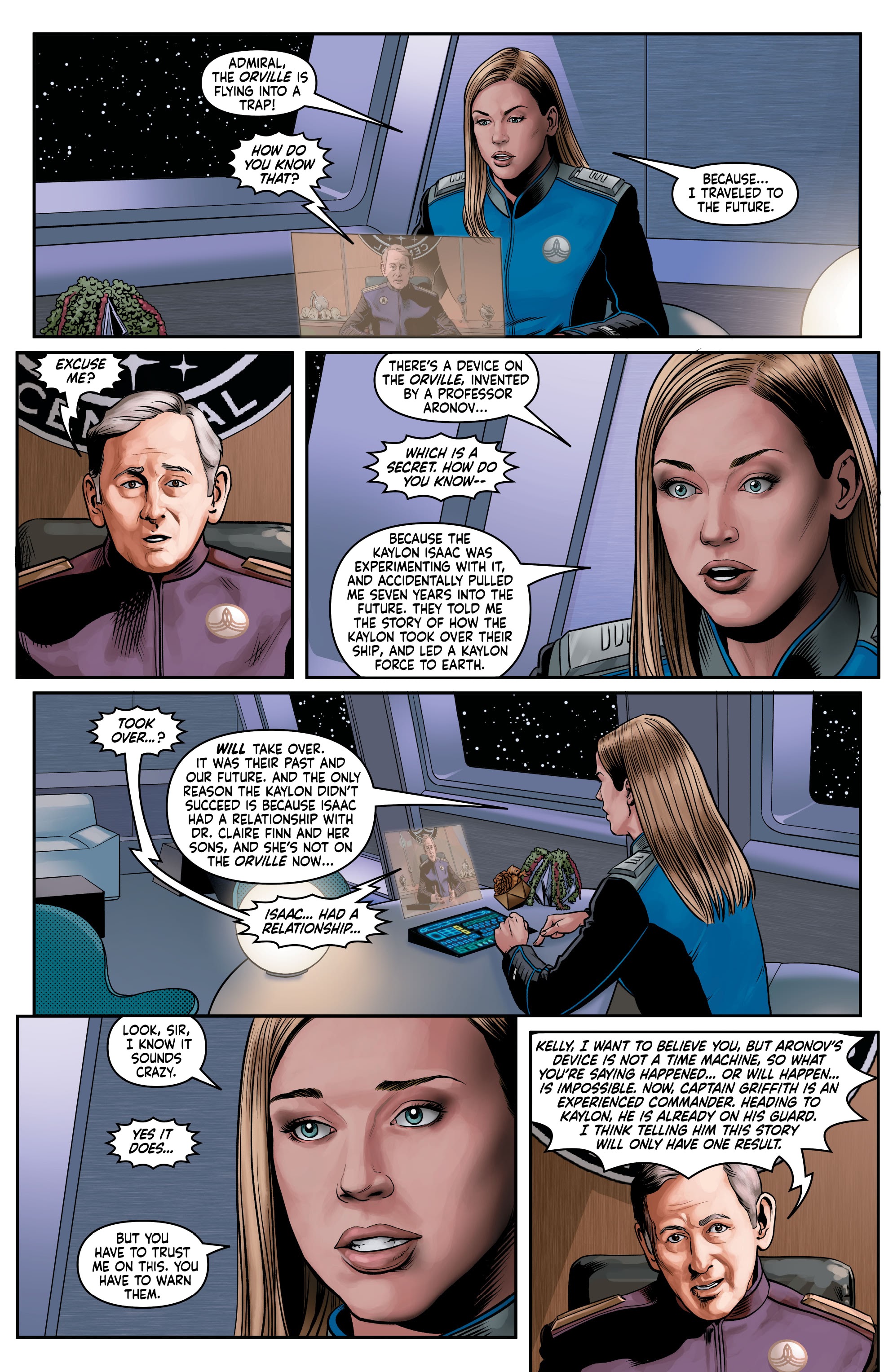 Read online The Orville: Digressions comic -  Issue #2 - 3