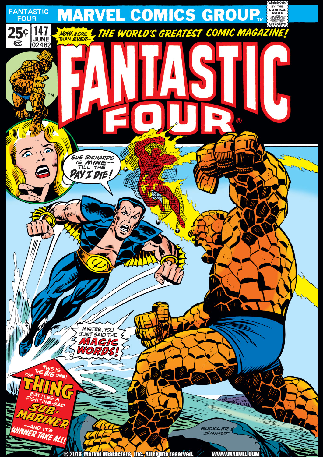 Read online Fantastic Four (1961) comic -  Issue #147 - 1