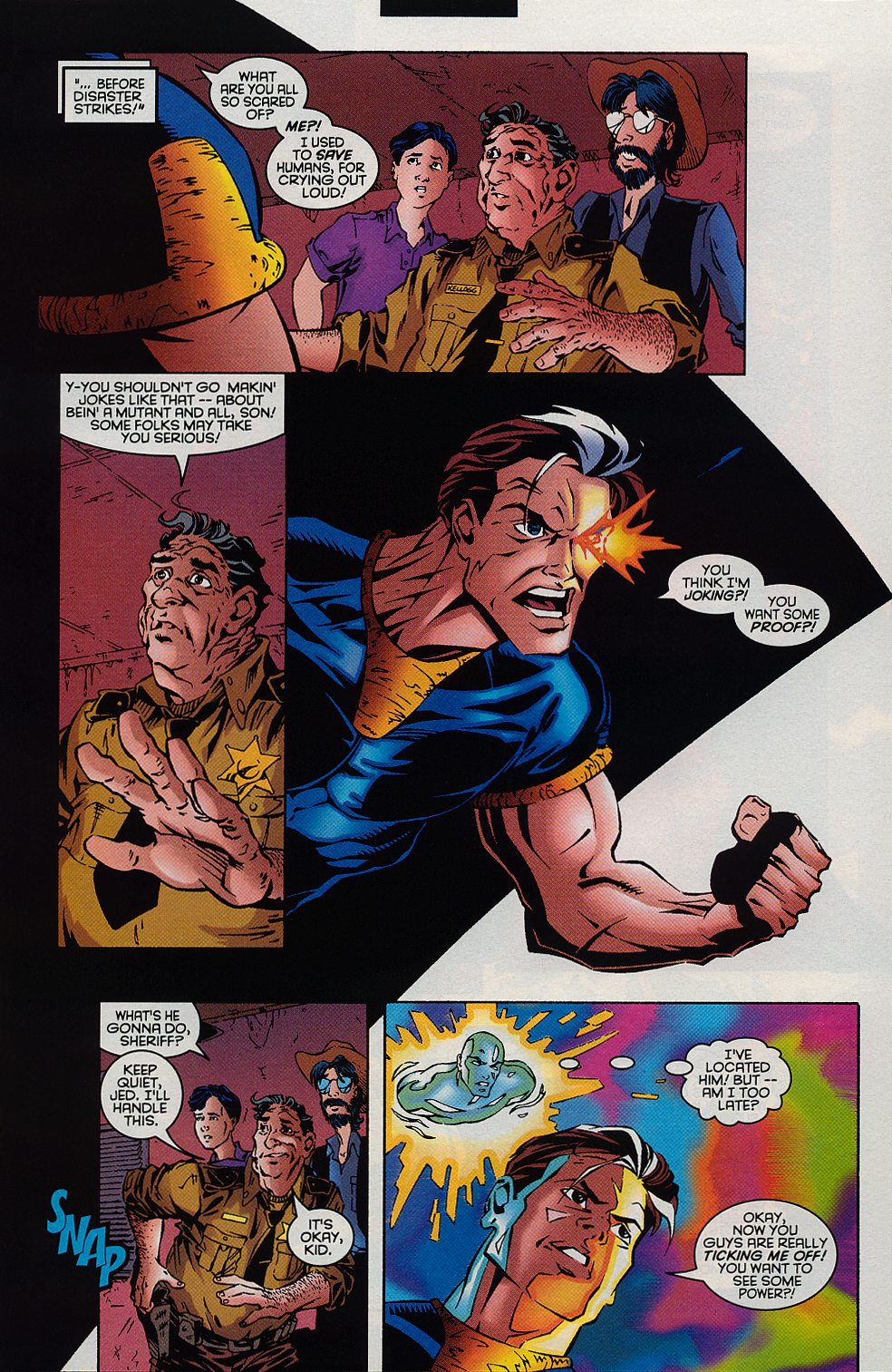 Read online X-Man comic -  Issue #10 - 14