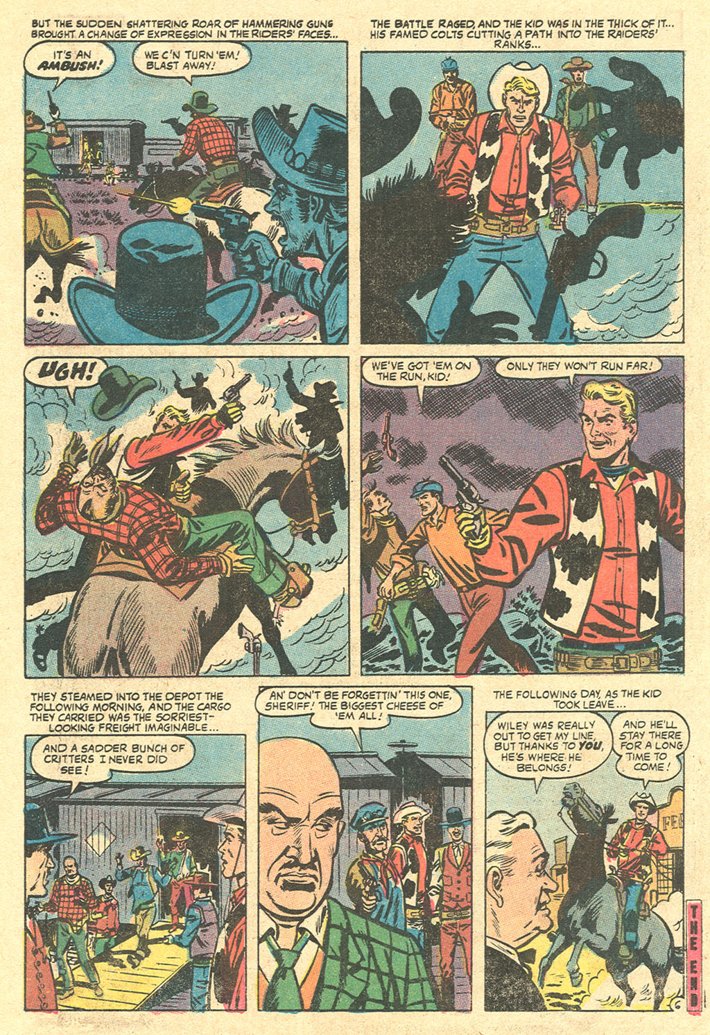 Read online Kid Colt Outlaw comic -  Issue #157 - 10