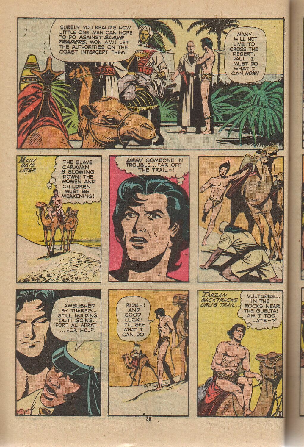 Read online Tarzan (1972) comic -  Issue #230 - 35
