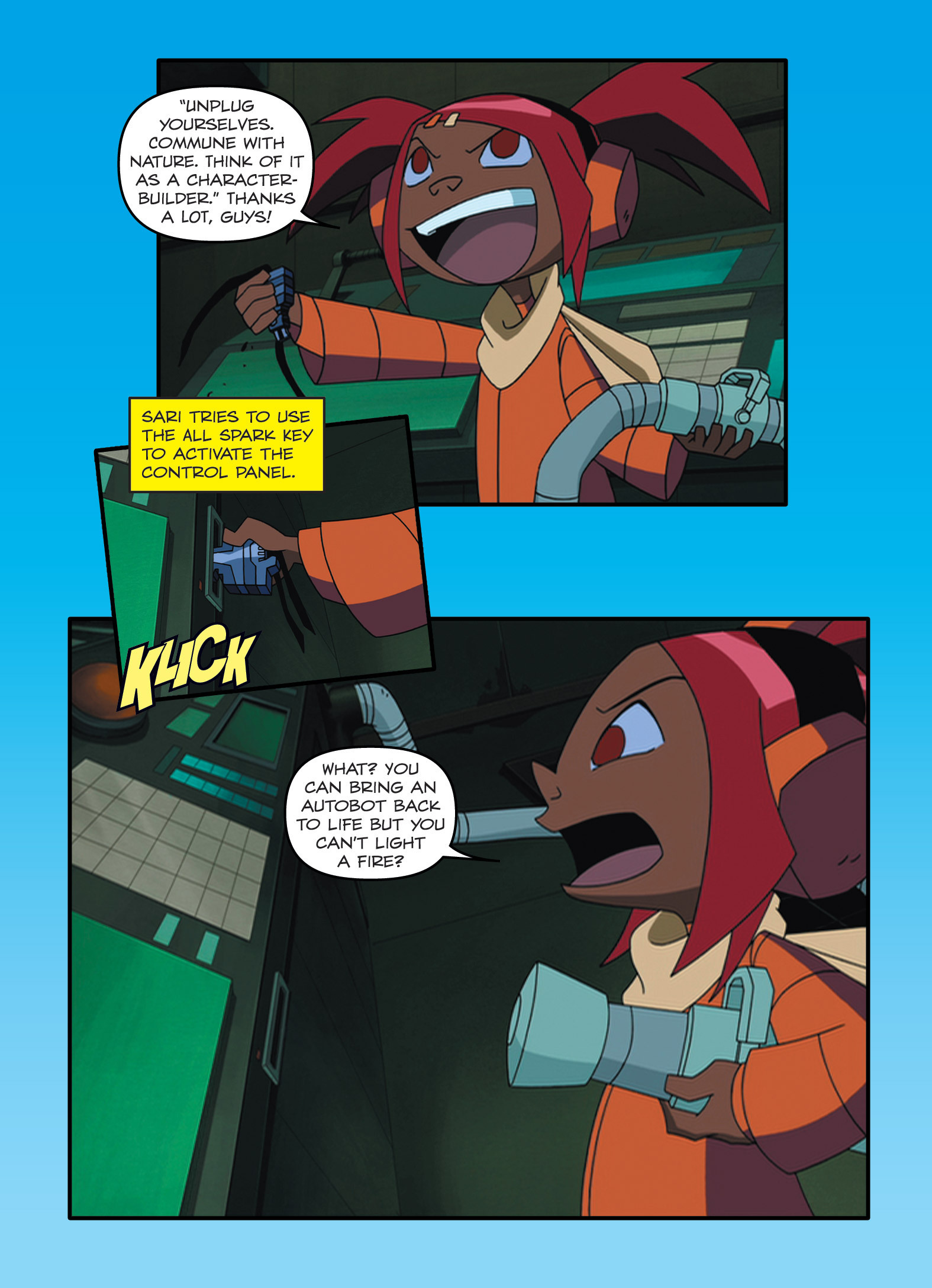 Read online Transformers Animated comic -  Issue #6 - 104