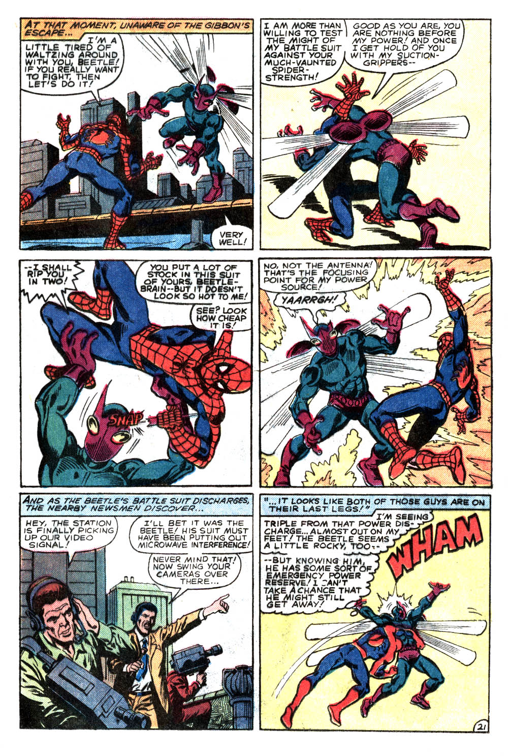 Read online The Spectacular Spider-Man (1976) comic -  Issue #60 - 22
