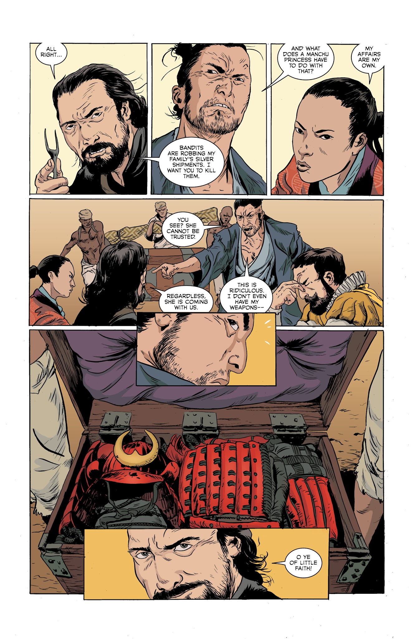 Read online Cimarronin: A Samurai in New Spain comic -  Issue # TPB - 31