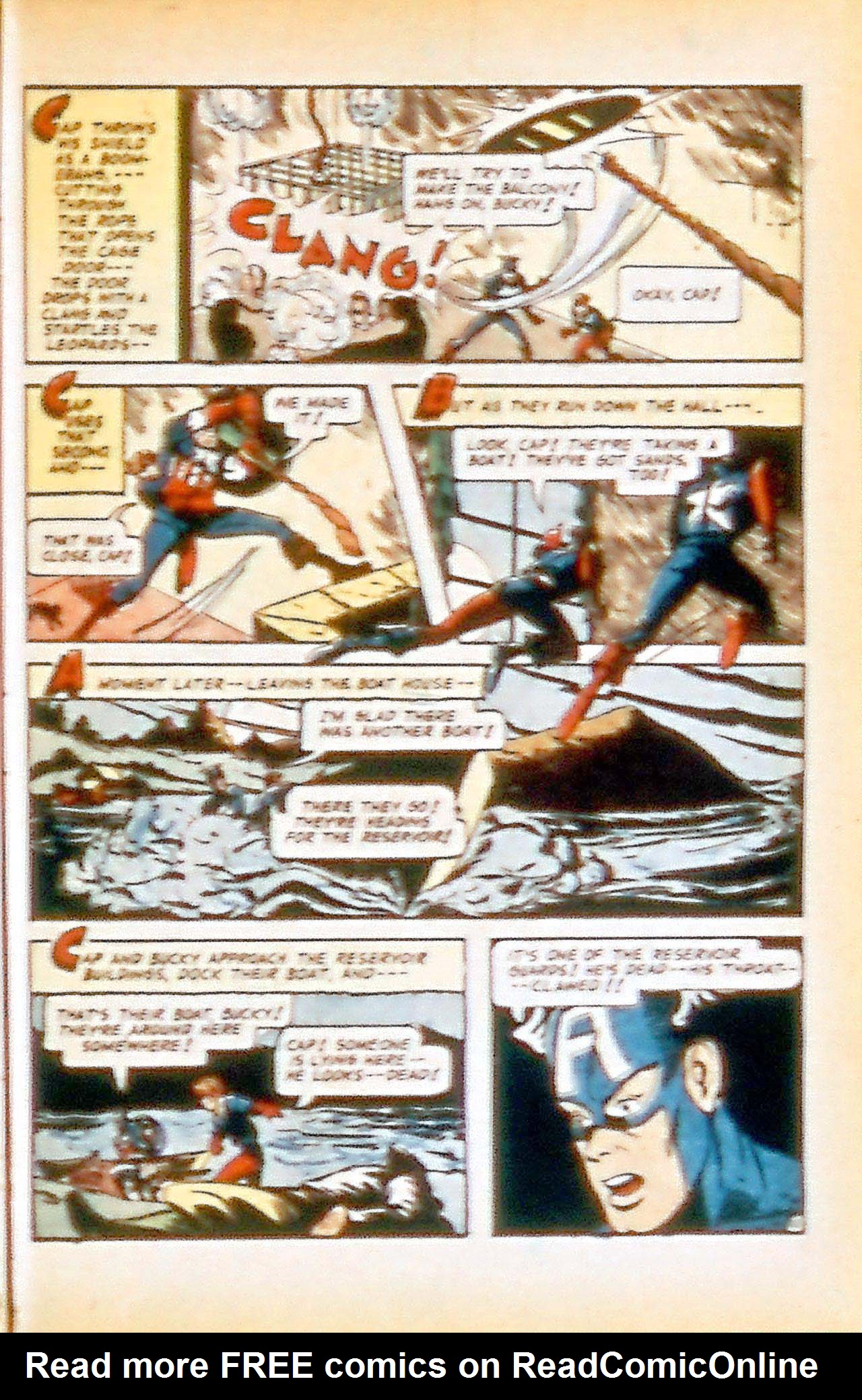 Read online Captain America Comics comic -  Issue #36 - 39