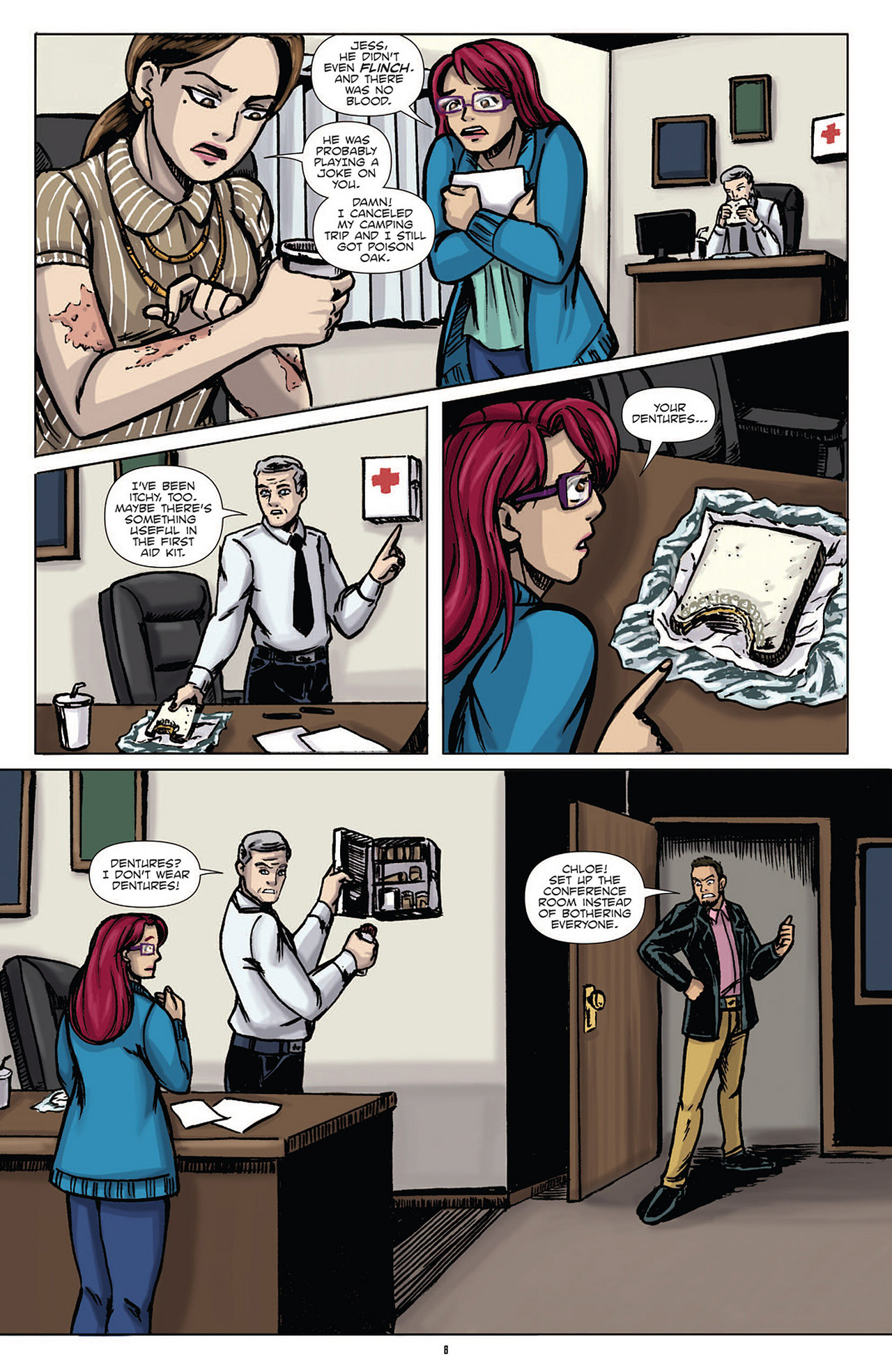 Read online Womanthology: Space comic -  Issue #2 - 11