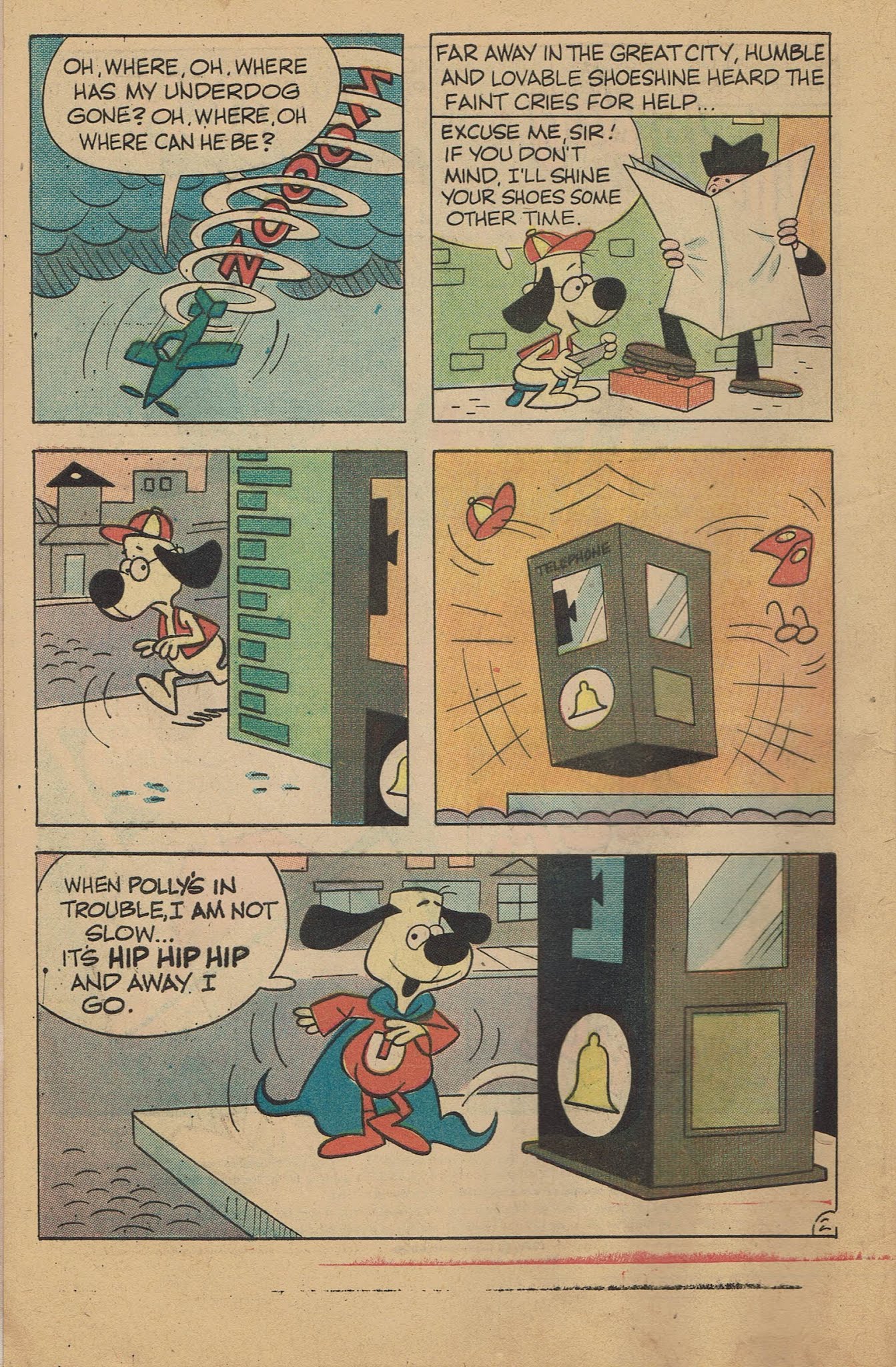 Read online Underdog (1970) comic -  Issue #4 - 4