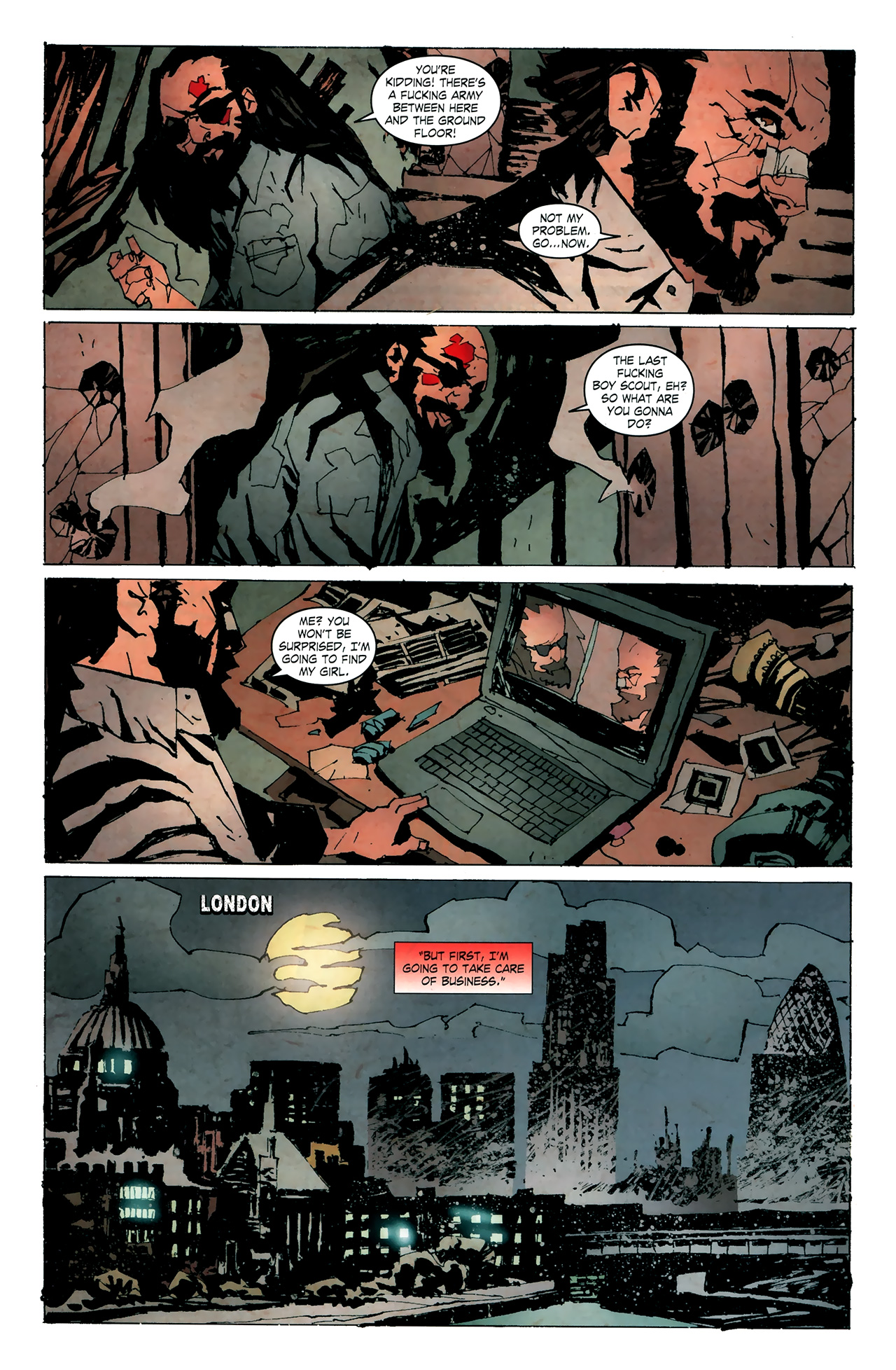 Read online Kane & Lynch comic -  Issue #6 - 20