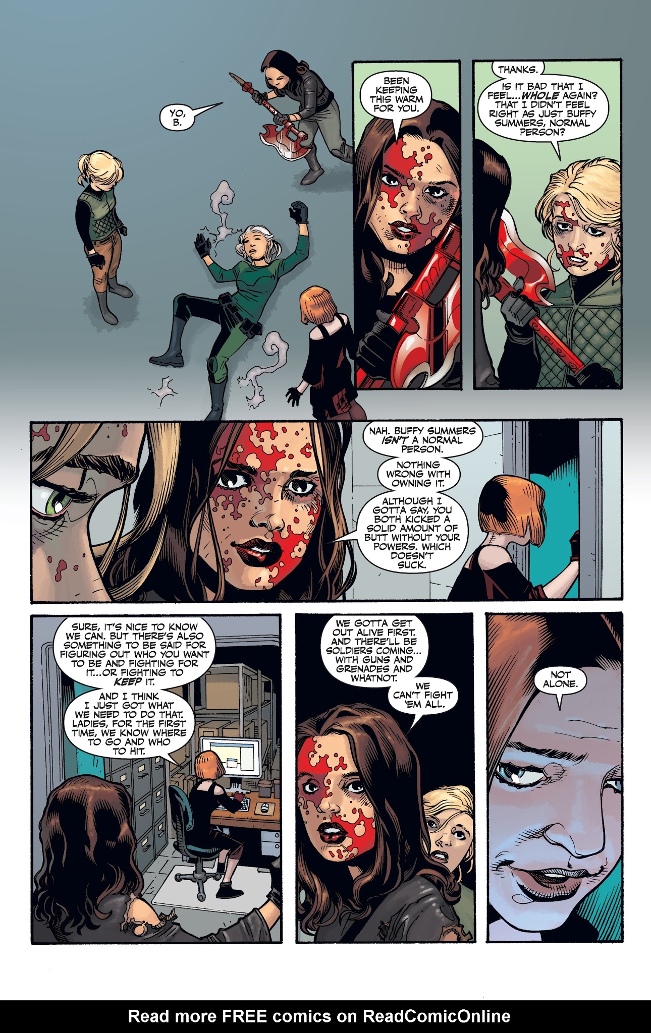 Read online Buffy the Vampire Slayer Season 11 comic -  Issue #9 - 13