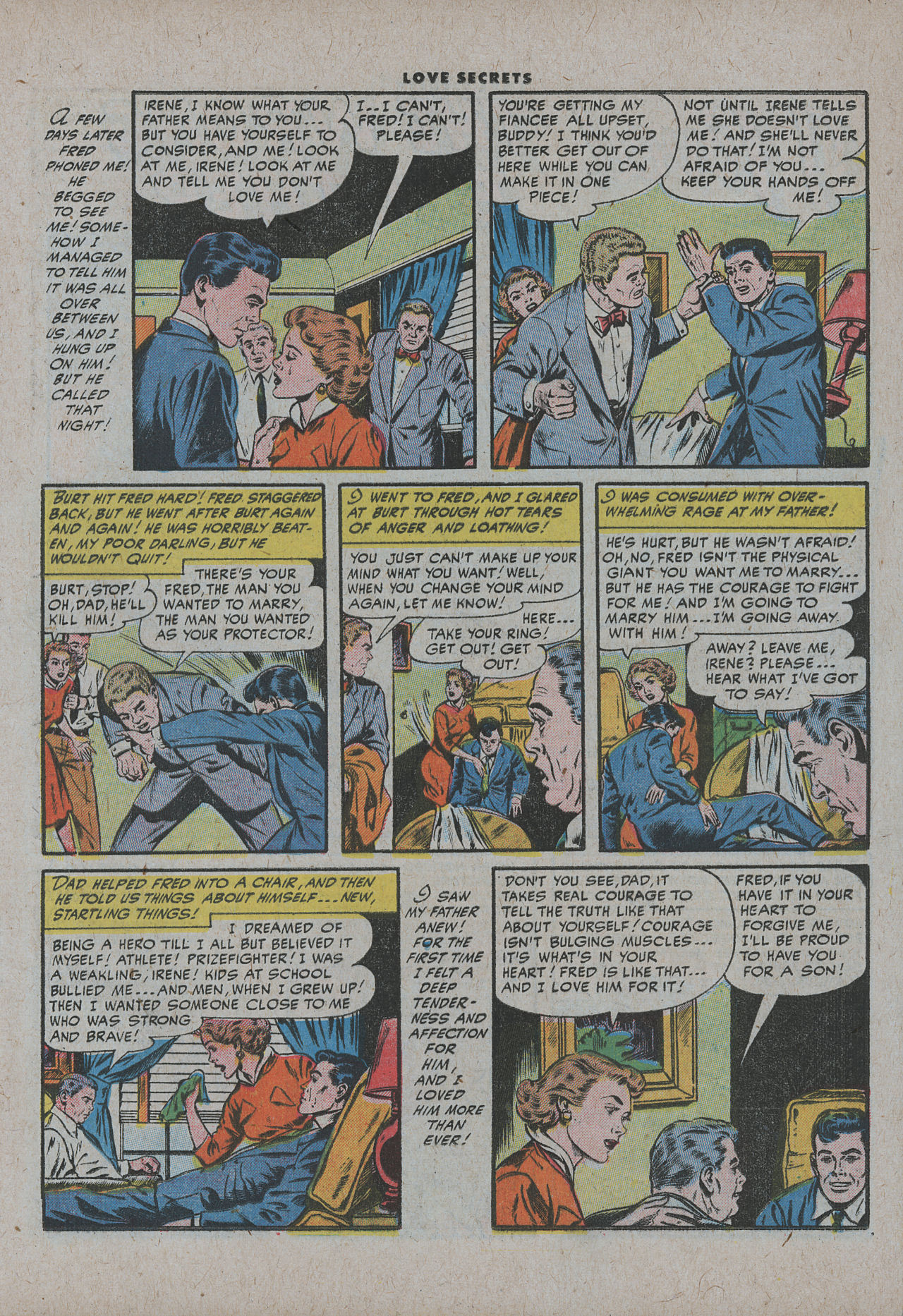 Read online Love Secrets (1953) comic -  Issue #46 - 17