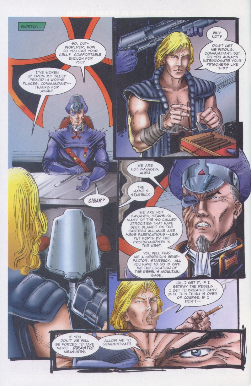 Read online Battlestar Galactica: Starbuck comic -  Issue #2 - 4