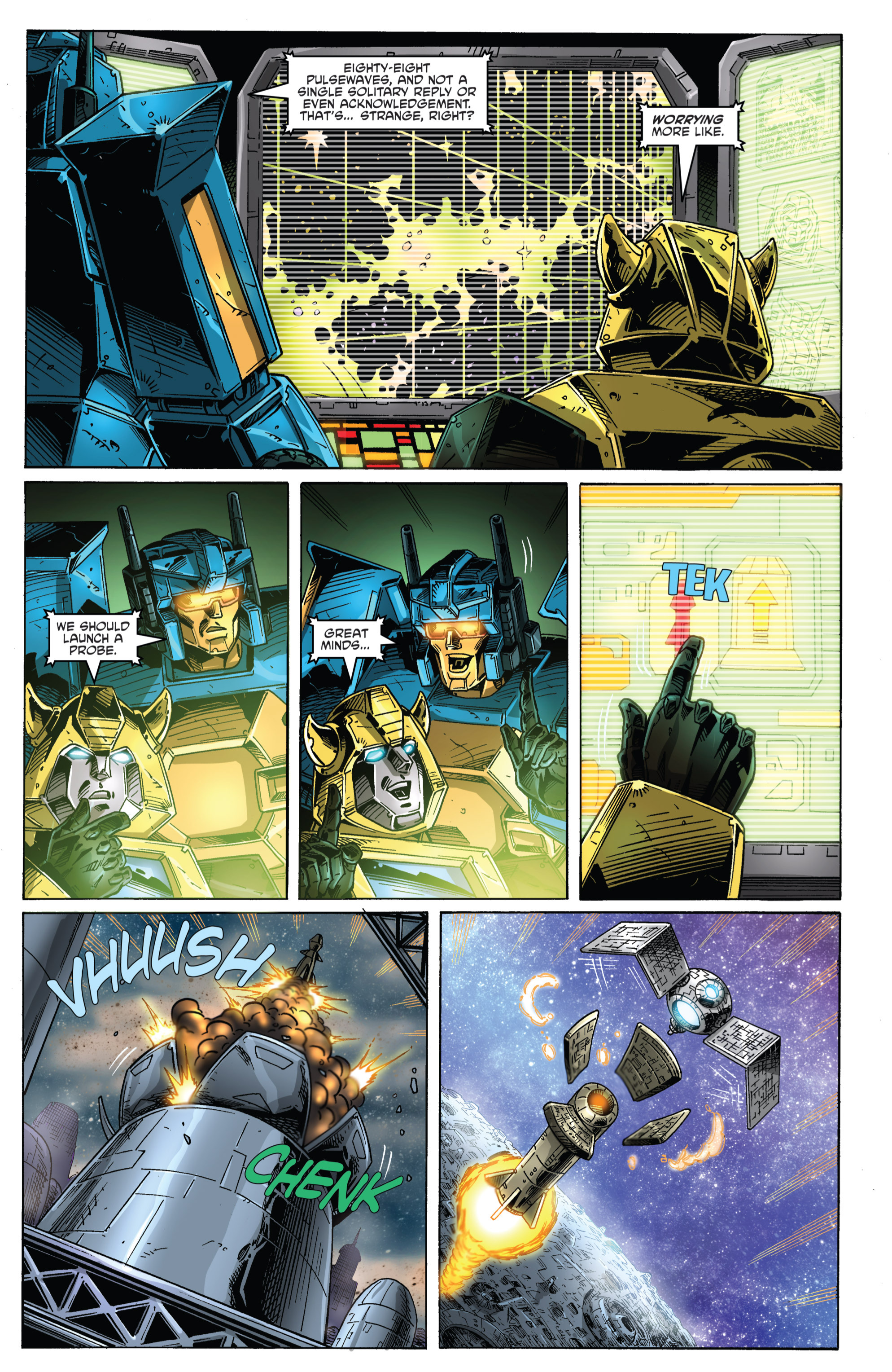 Read online The Transformers: Regeneration One comic -  Issue #96 - 23