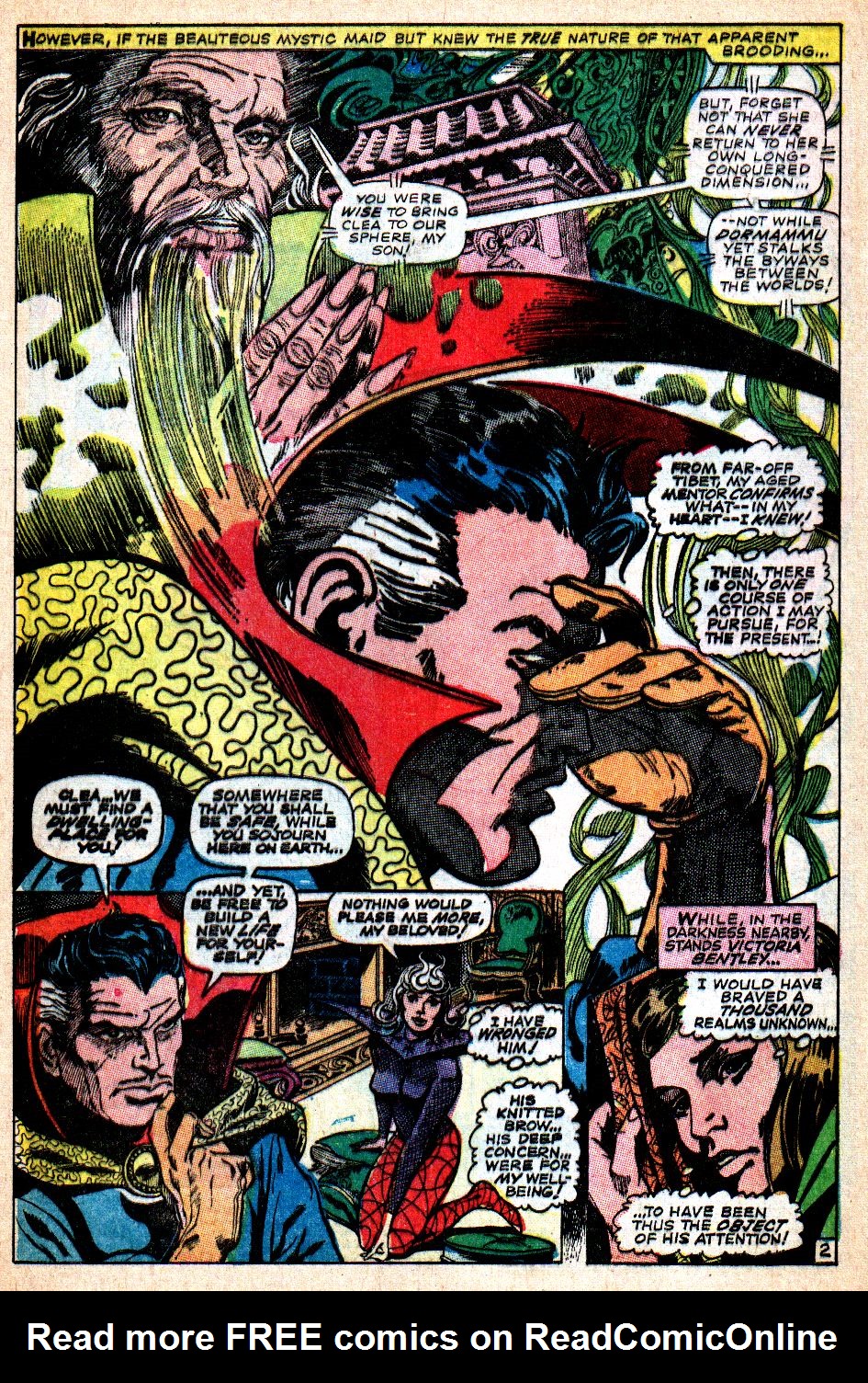 Read online Marvel Masterworks: Doctor Strange comic -  Issue # TPB 3 - 109