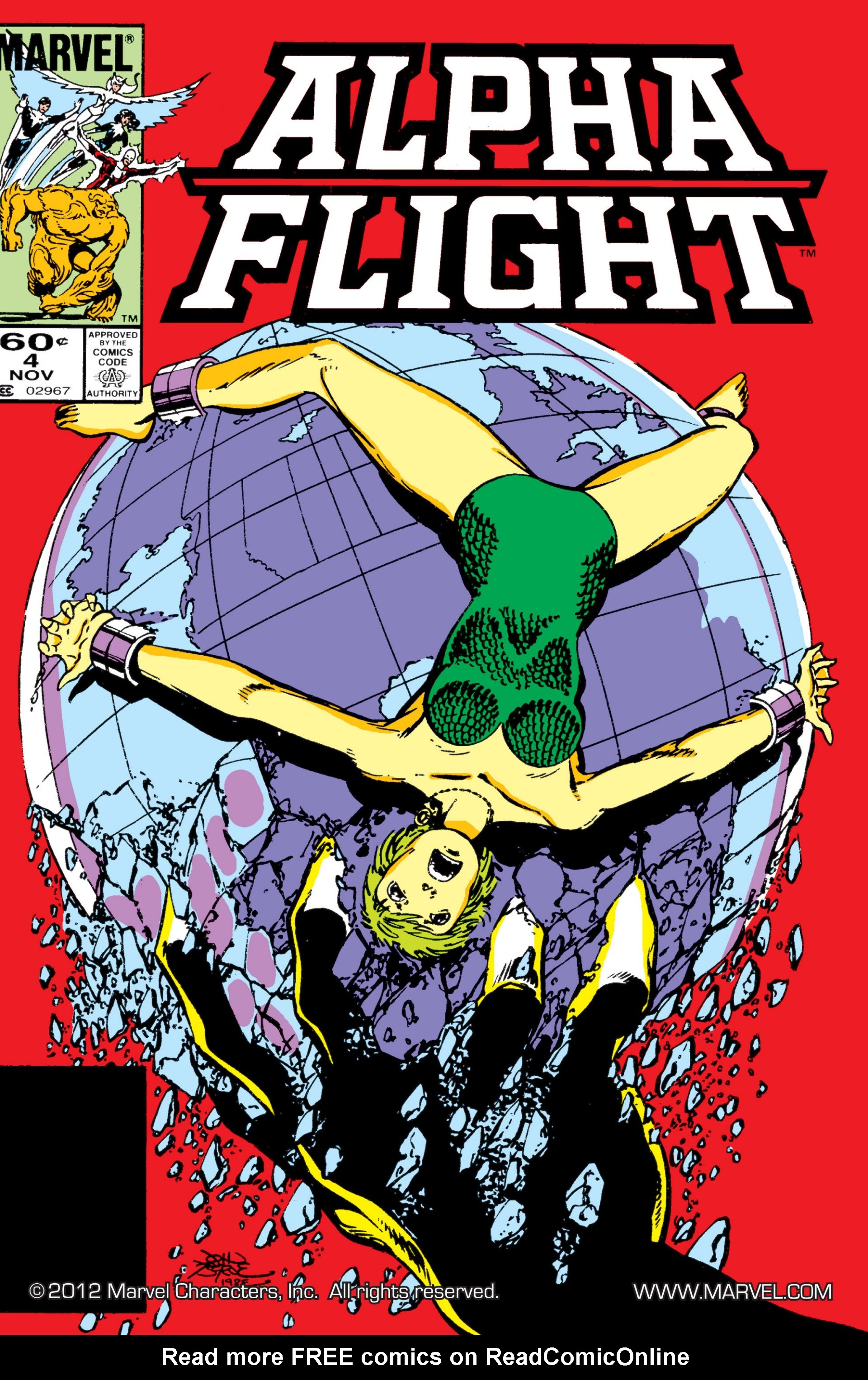 Read online Alpha Flight (1983) comic -  Issue #4 - 1
