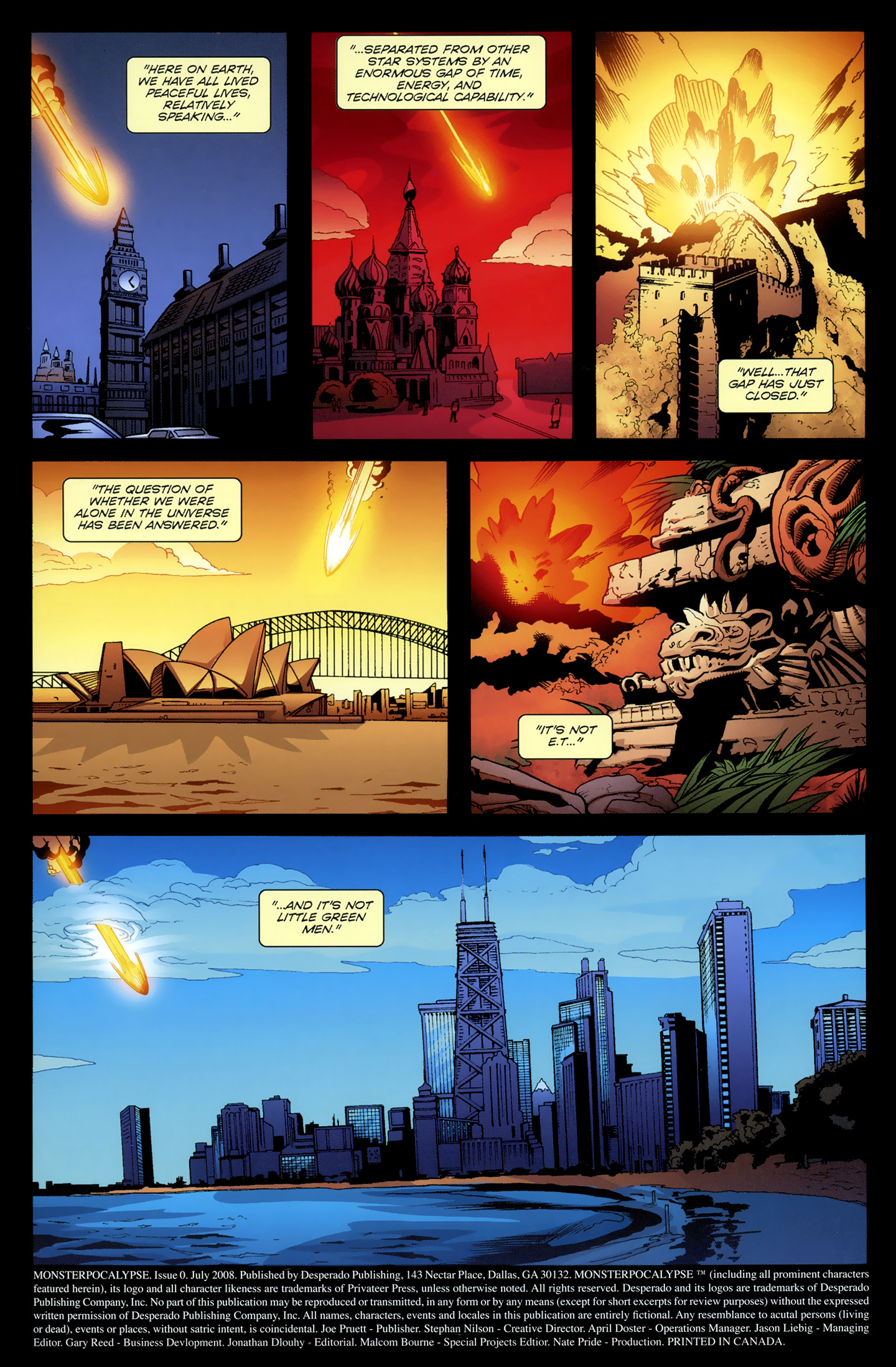 Read online Monsterpocalypse comic -  Issue #0 - 3