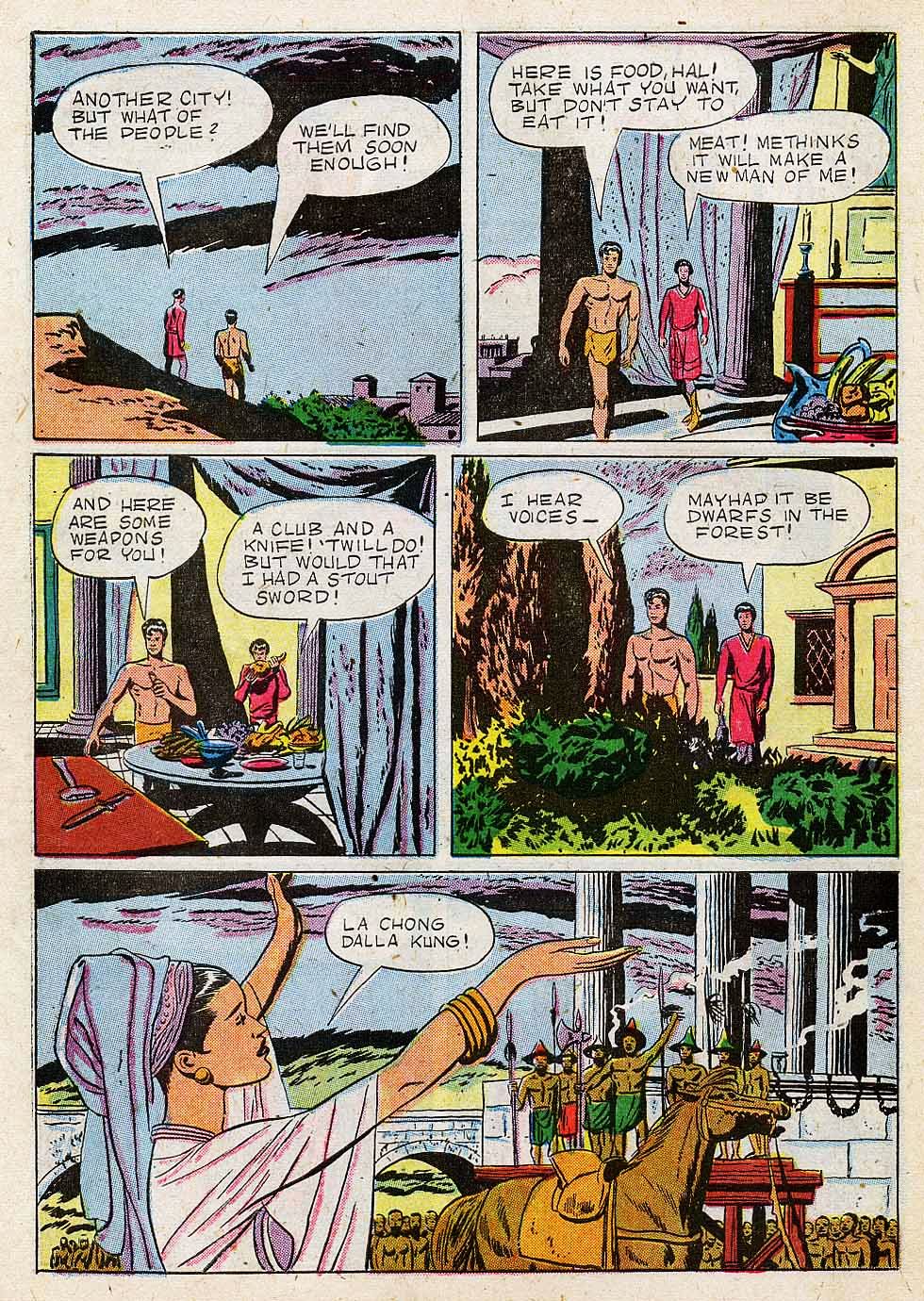 Read online Tarzan (1948) comic -  Issue #13 - 14