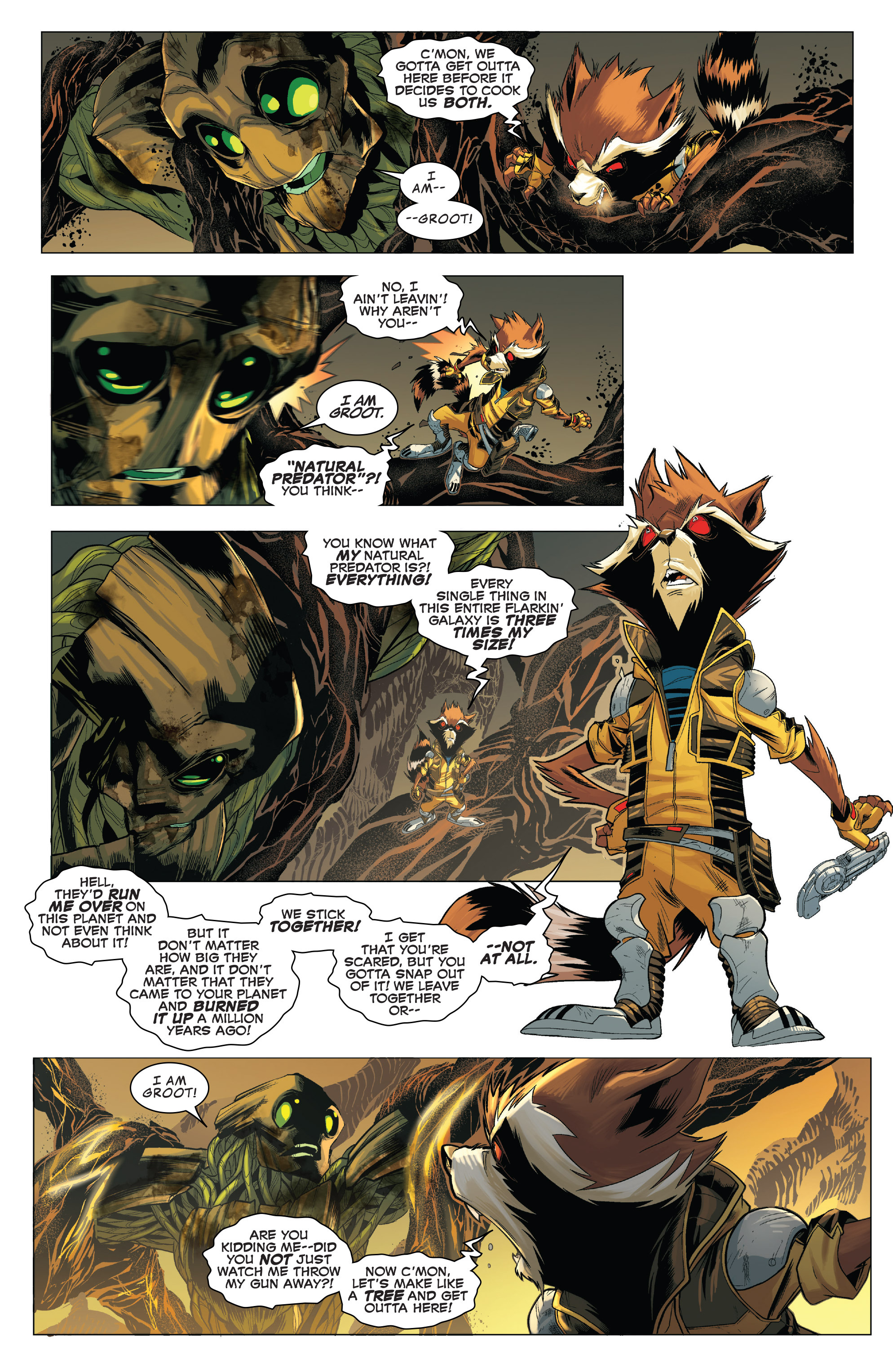 Read online Guardians of the Galaxy (2015) comic -  Issue #1.MU - 22