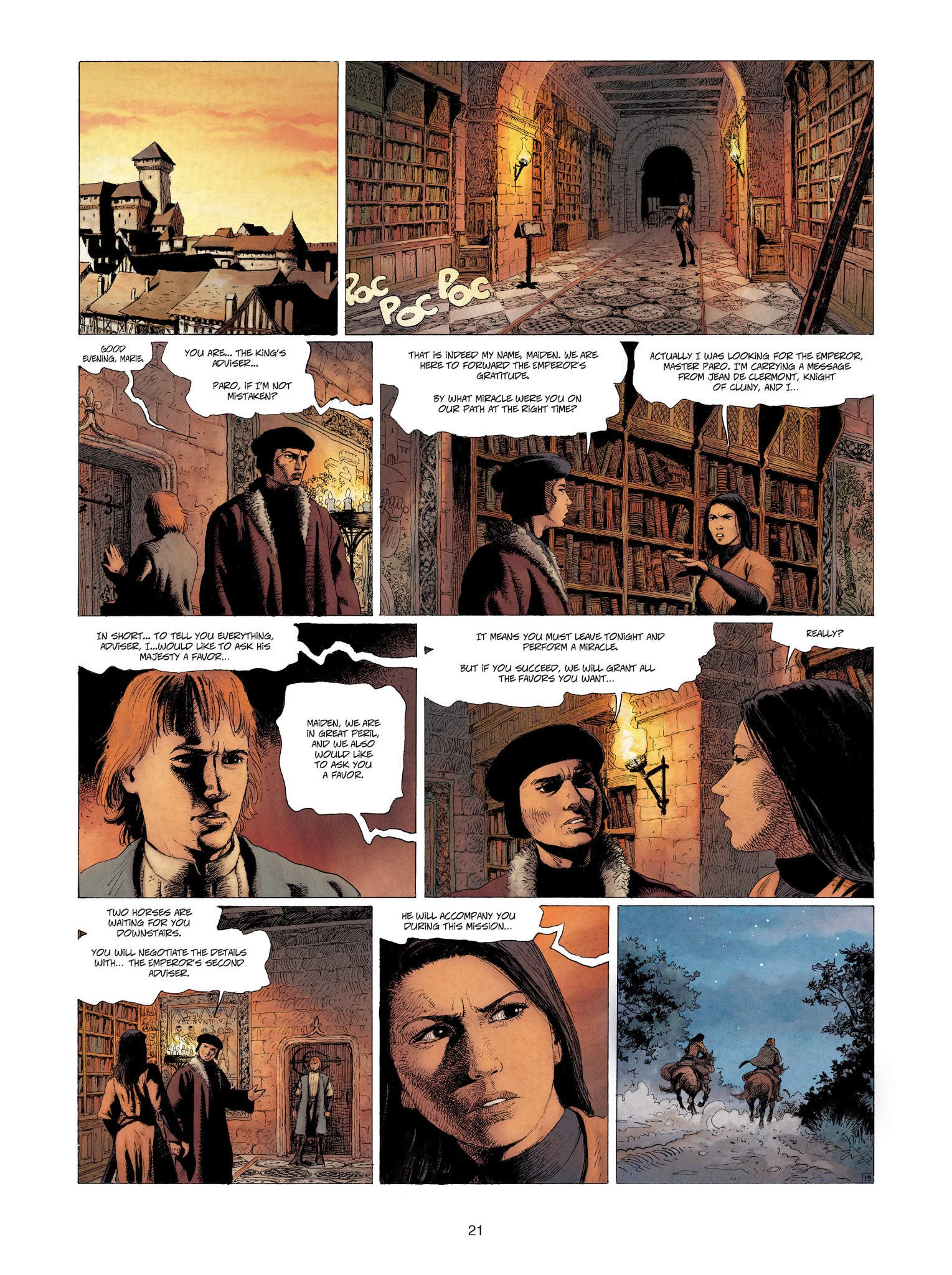 Read online Marie of the Dragons comic -  Issue #4 - 21