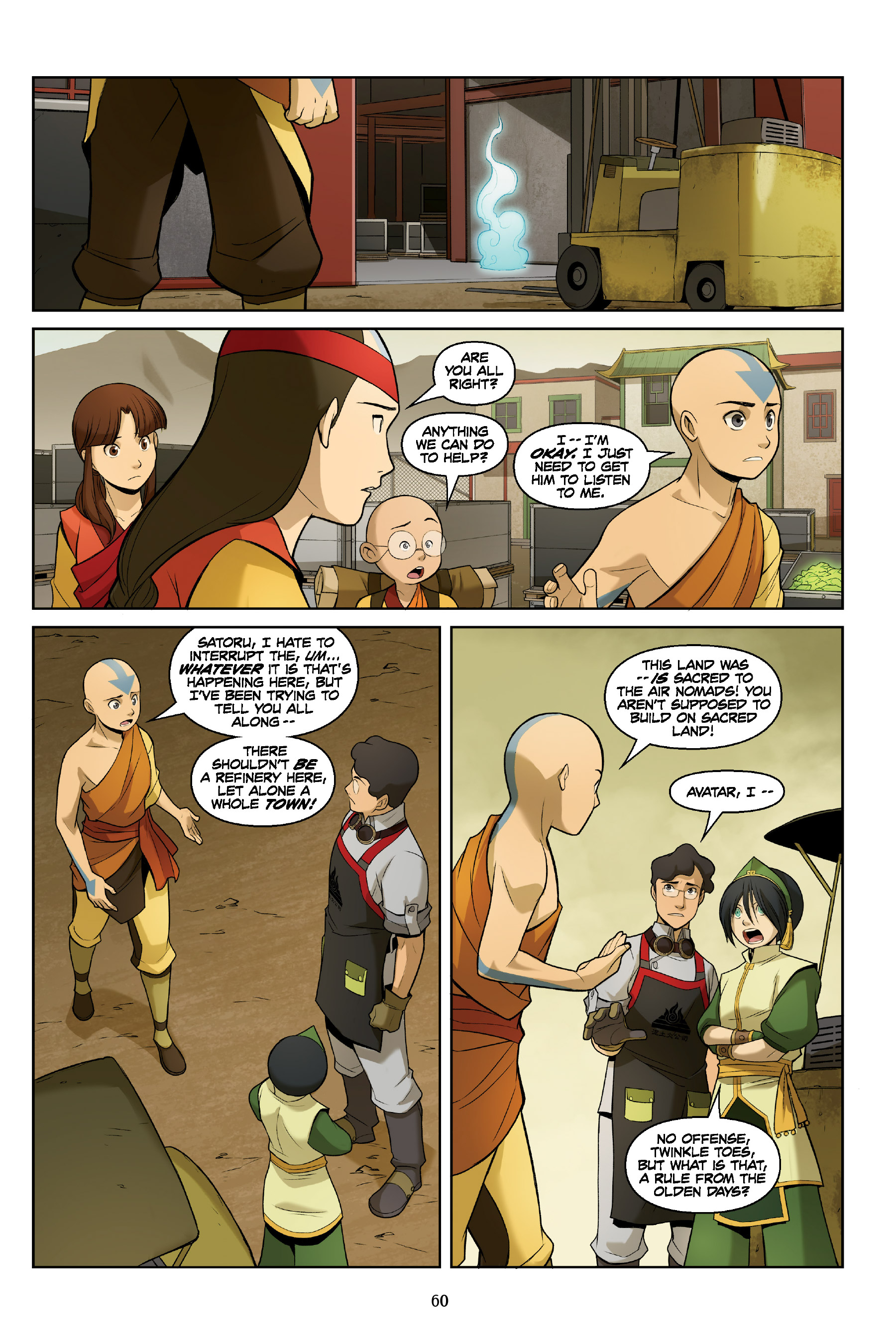 Read online Nickelodeon Avatar: The Last Airbender - The Rift comic -  Issue # _Omnibus (Part 1) - 60