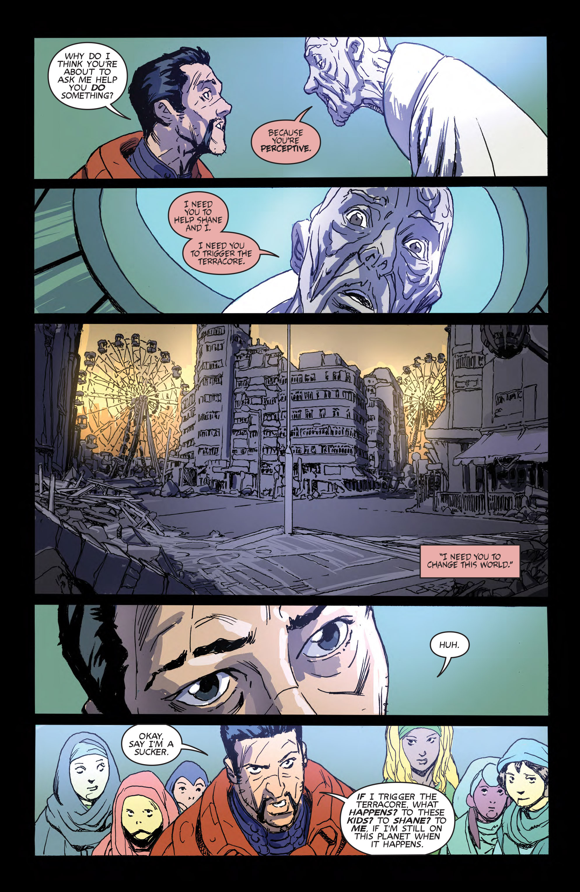 Read online Famous Monsters Presents: Bornhome comic -  Issue #4 - 7