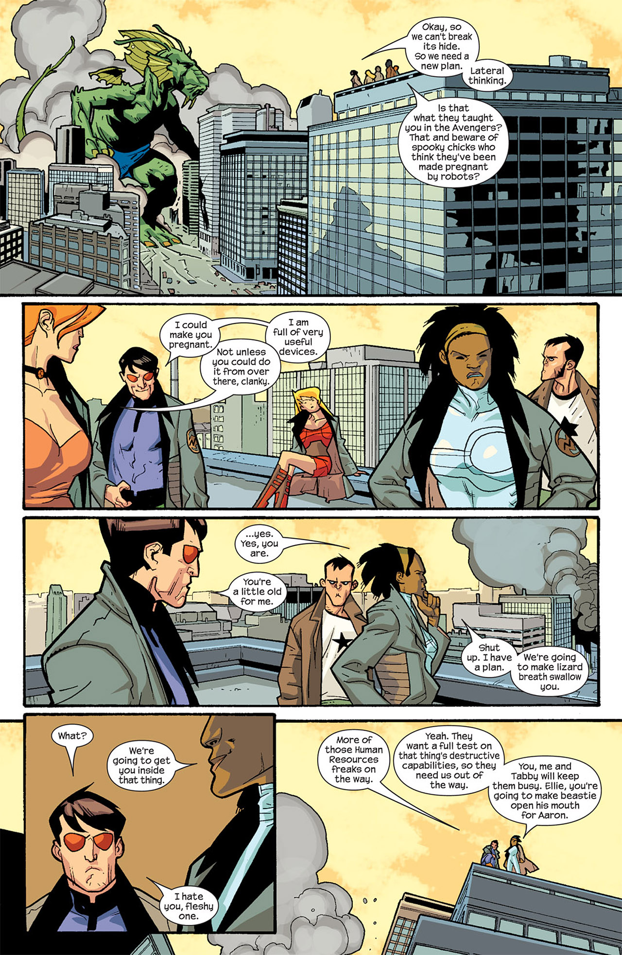 Read online Nextwave: Agents Of H.A.T.E. comic -  Issue #2 - 12