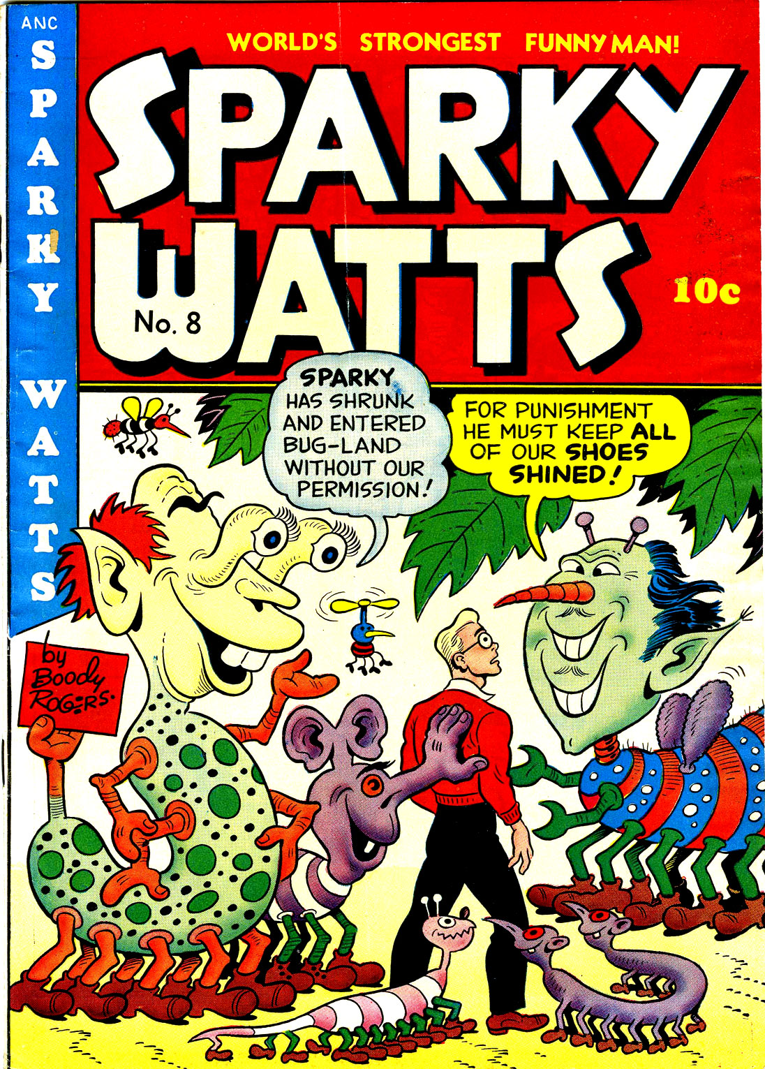 Read online Sparky Watts comic -  Issue #8 - 1