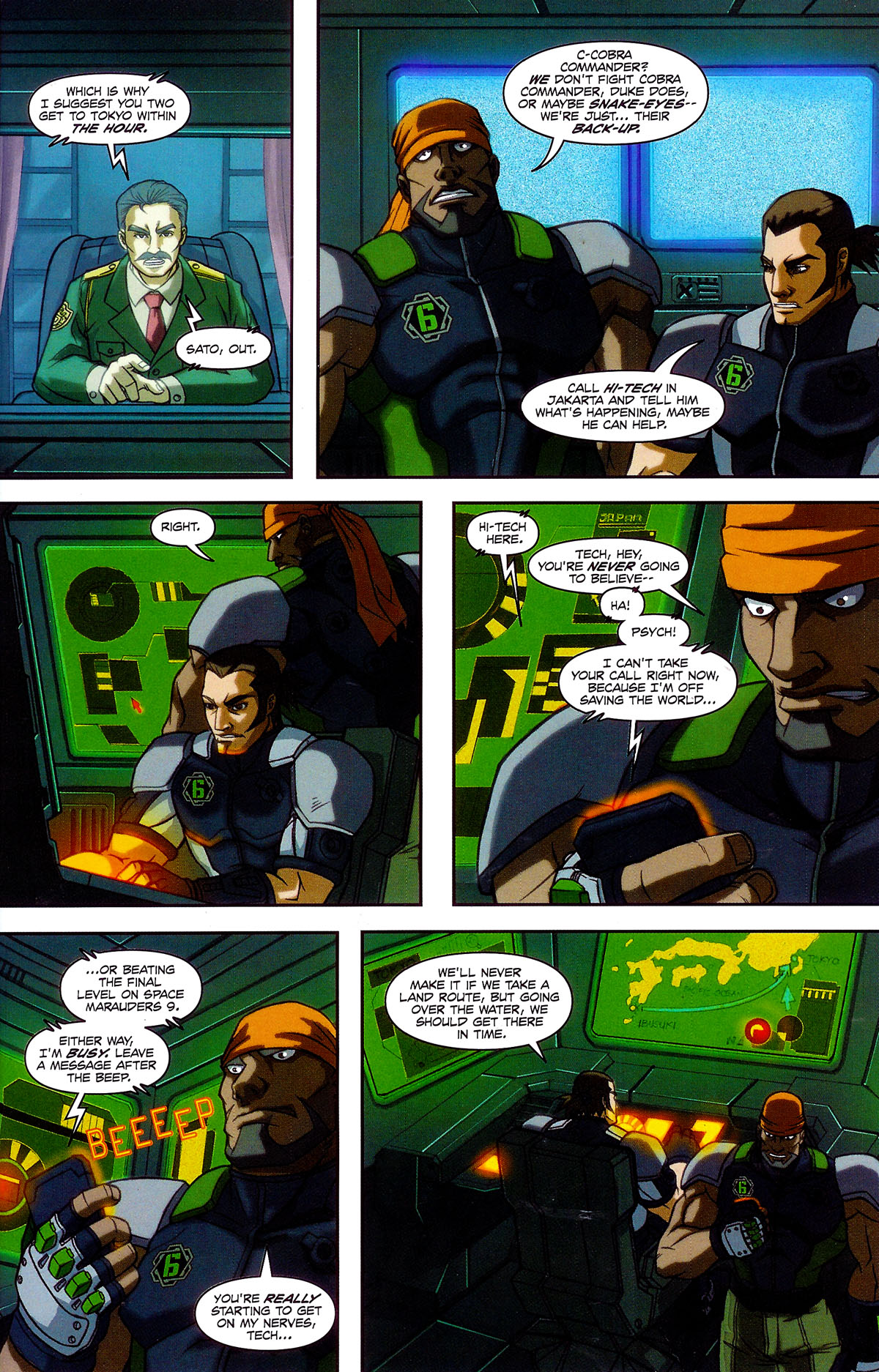 Read online G.I. Joe Sigma 6 comic -  Issue #5 - 5