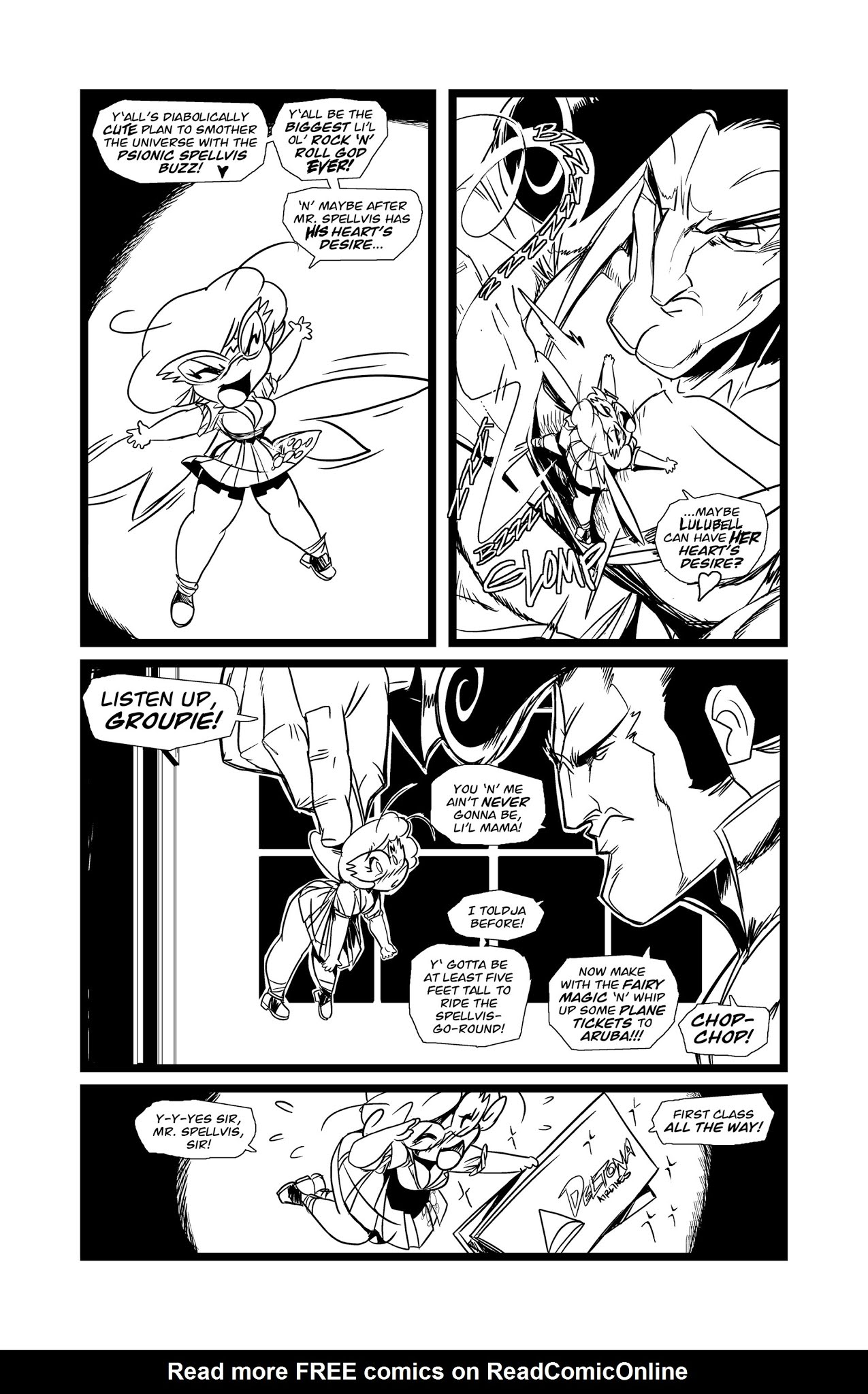 Read online Gold Digger: Spellvis Return of the King Special comic -  Issue # Full - 5