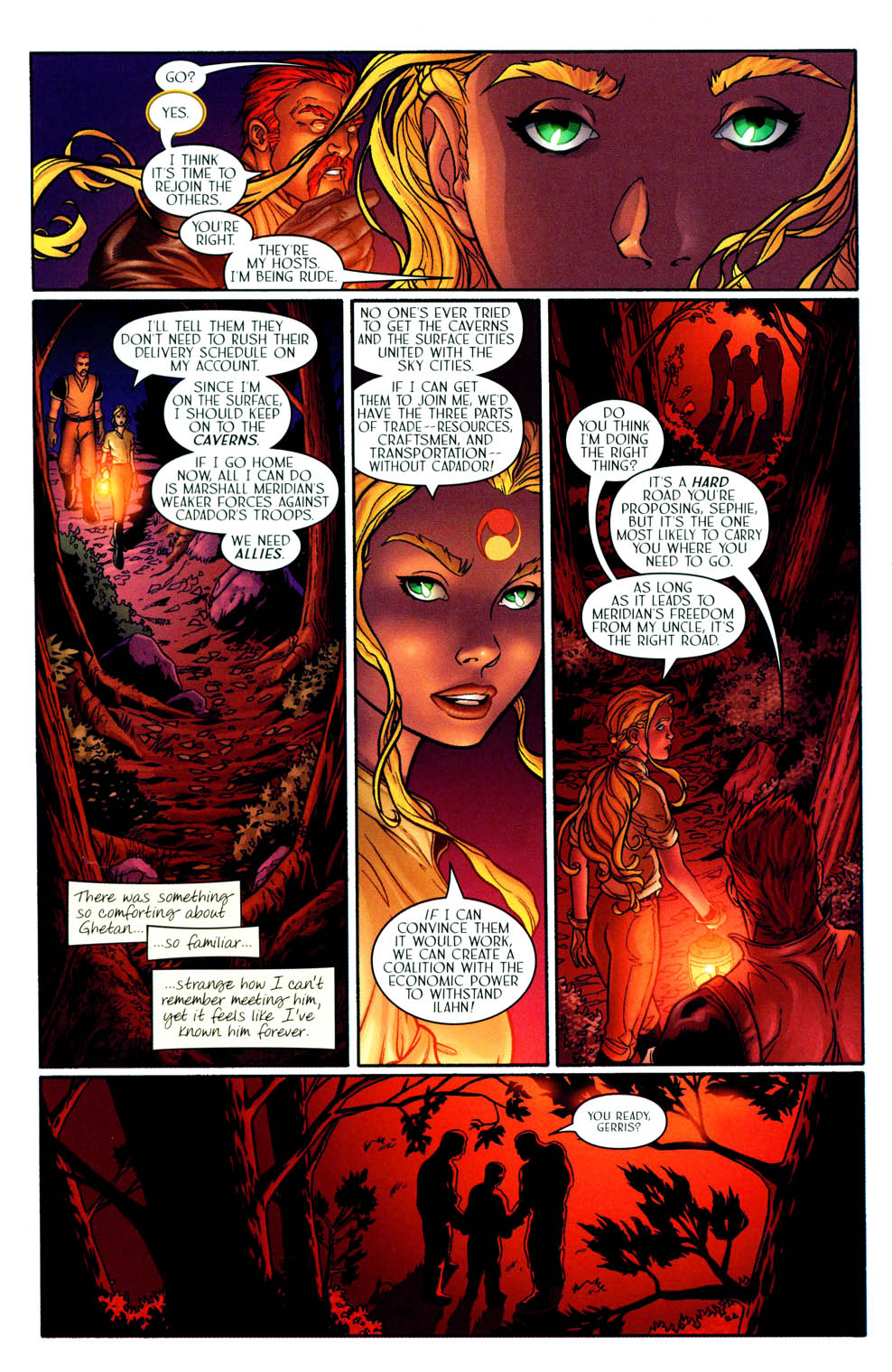 Read online Meridian comic -  Issue #11 - 8