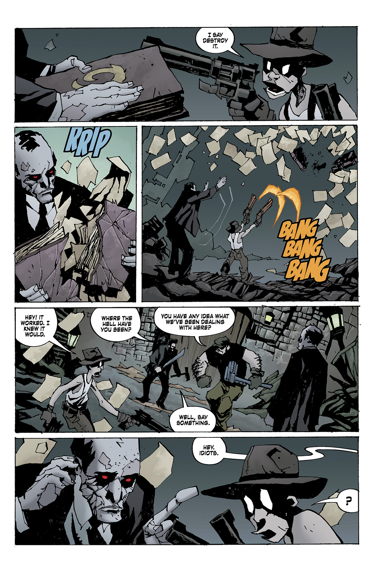Read online Criminal Macabre/The Goon: When Freaks Collide comic -  Issue # Full - 24