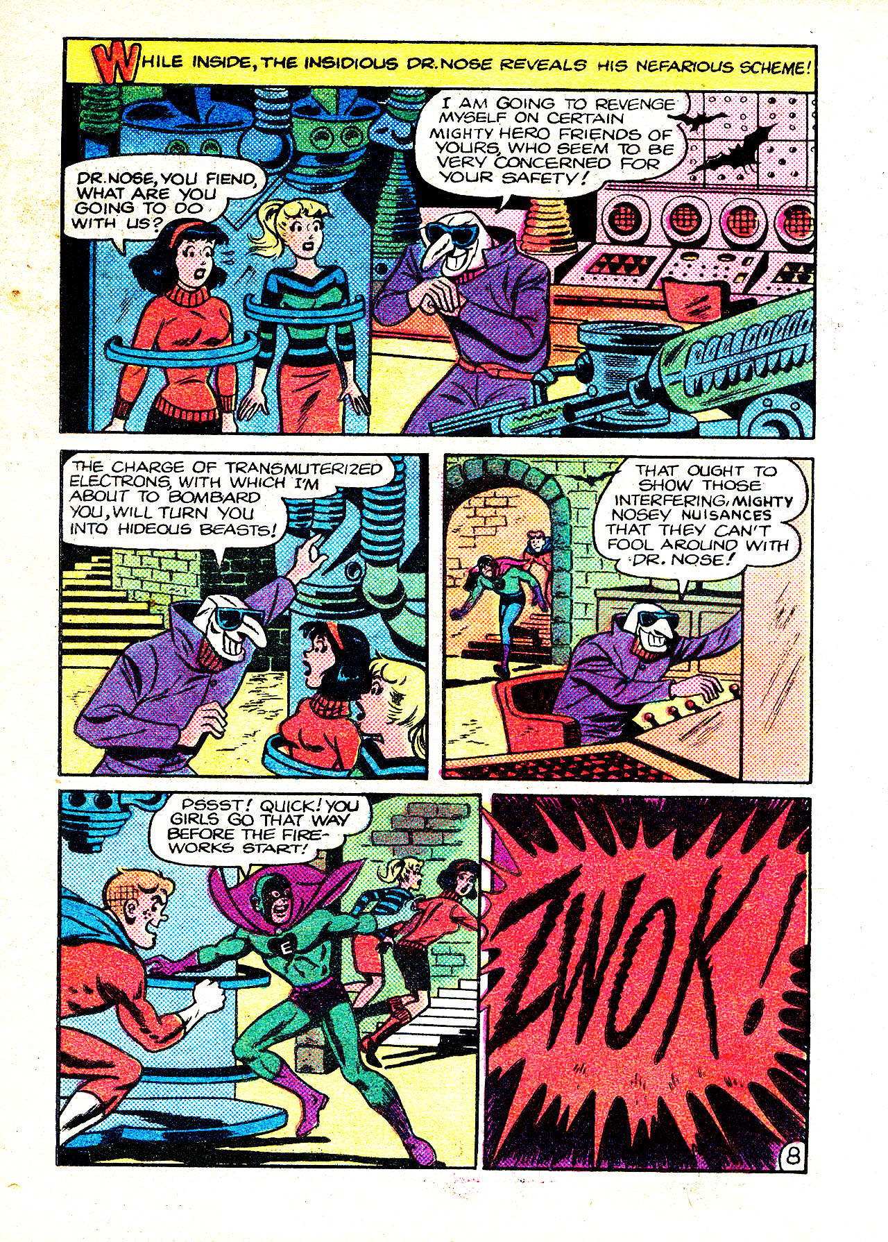 Read online Captain Hero Comics Digest Magazine comic -  Issue # TPB - 45