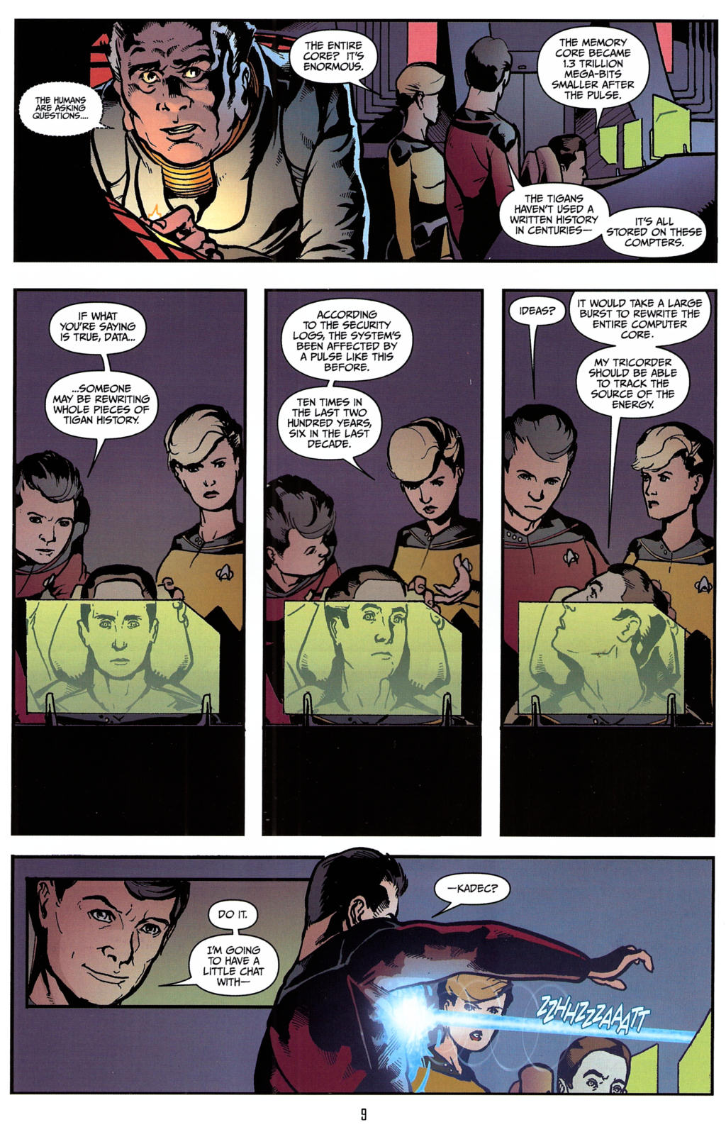 Read online Star Trek: The Next Generation: The Space Between comic -  Issue #1 - 11