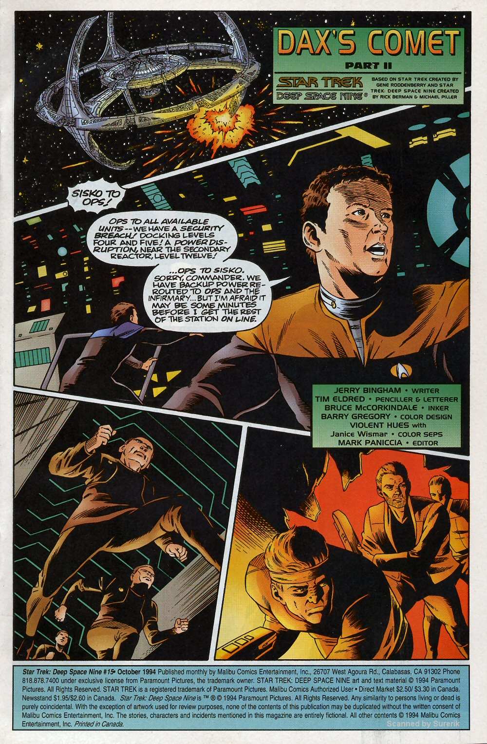 Read online Star Trek: Deep Space Nine (1993) comic -  Issue #15 - 2