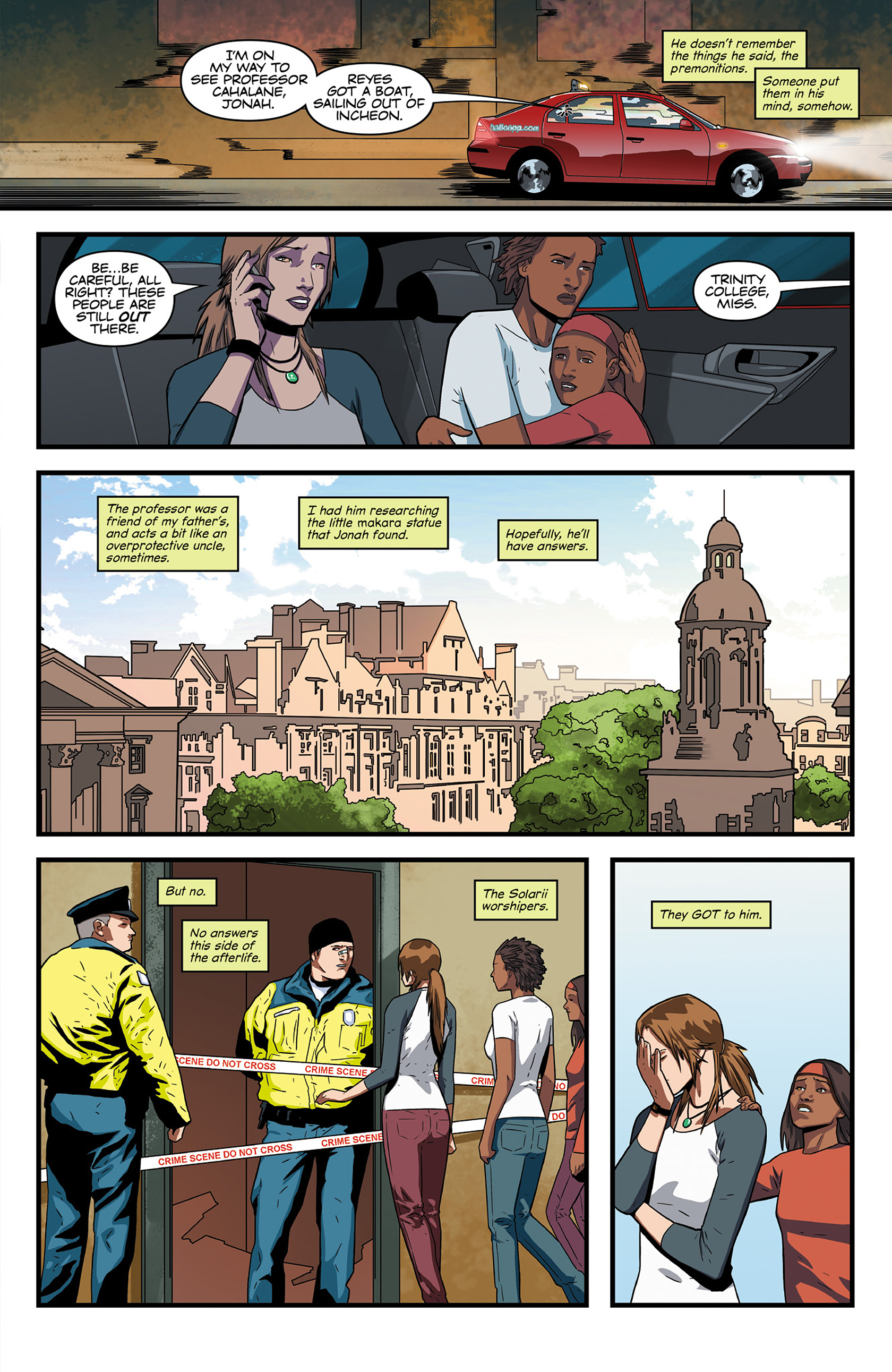 Read online Tomb Raider (2014) comic -  Issue #4 - 5