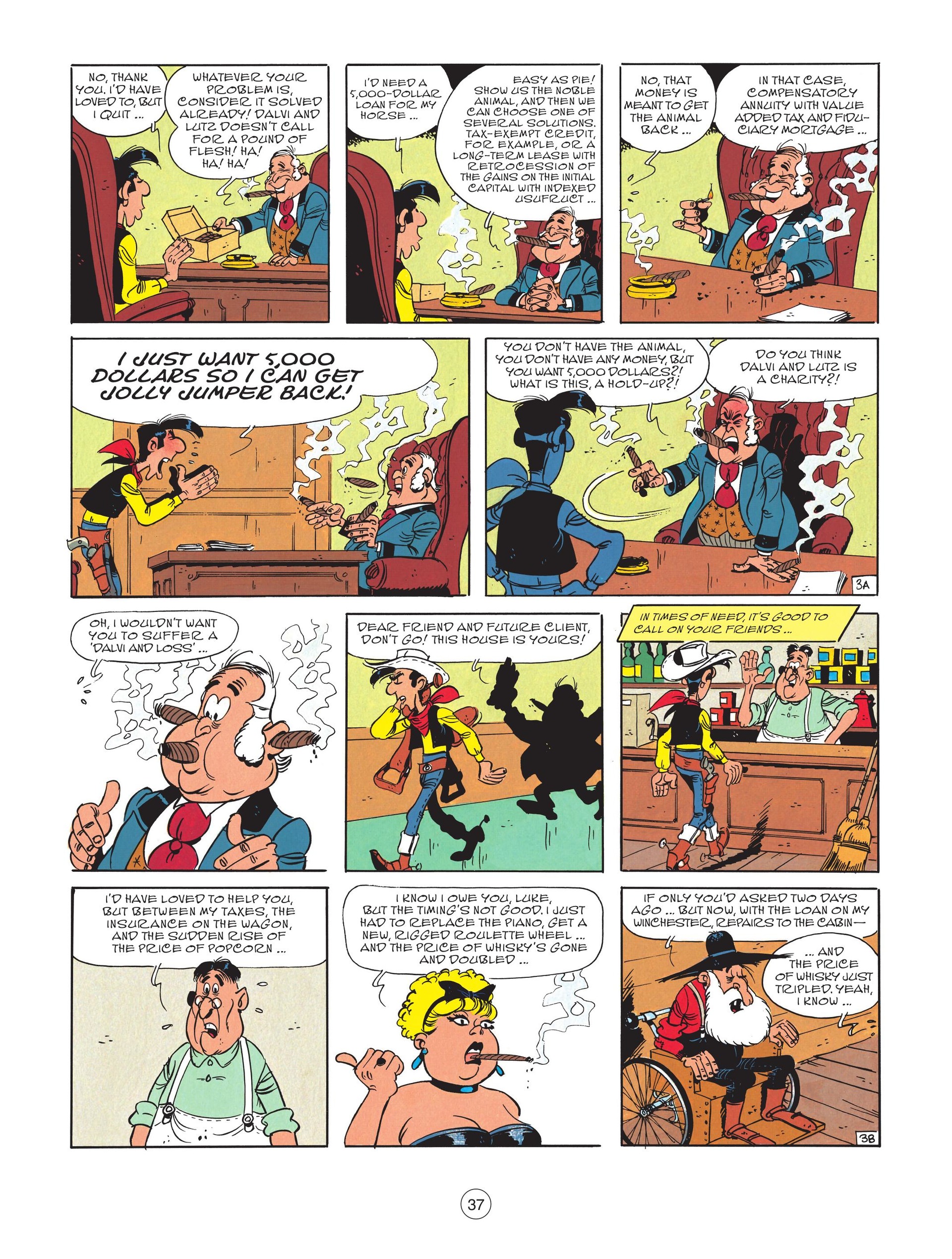 Read online A Lucky Luke Adventure comic -  Issue #80 - 39