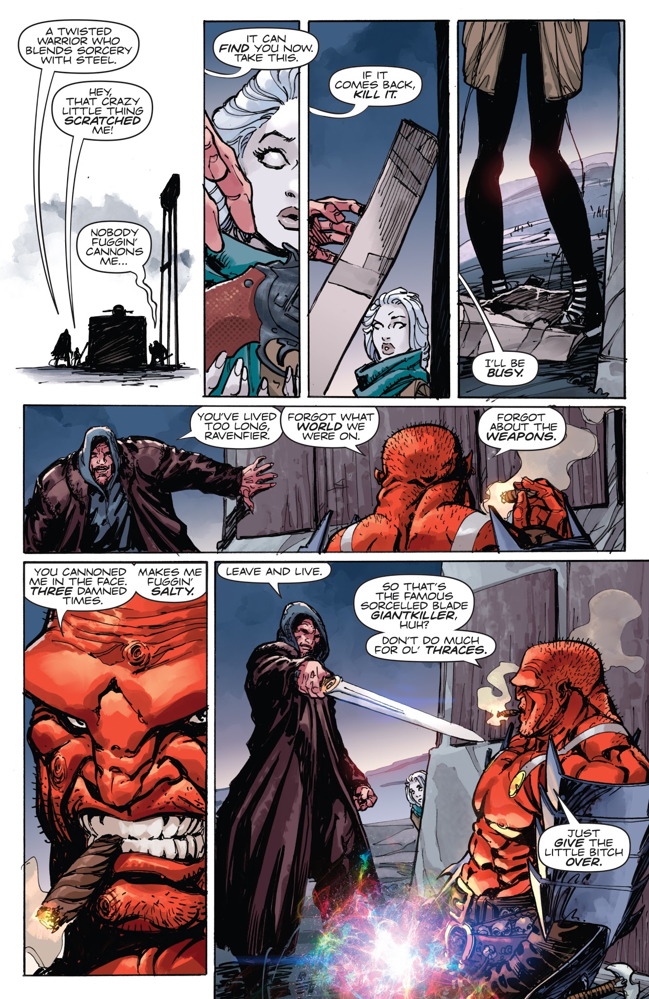 Read online Dread Gods comic -  Issue #1 - 26