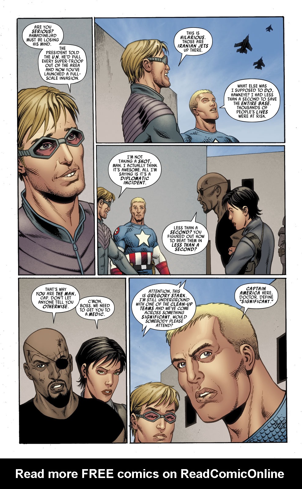 Read online Ultimate Avengers comic -  Issue #18 - 23