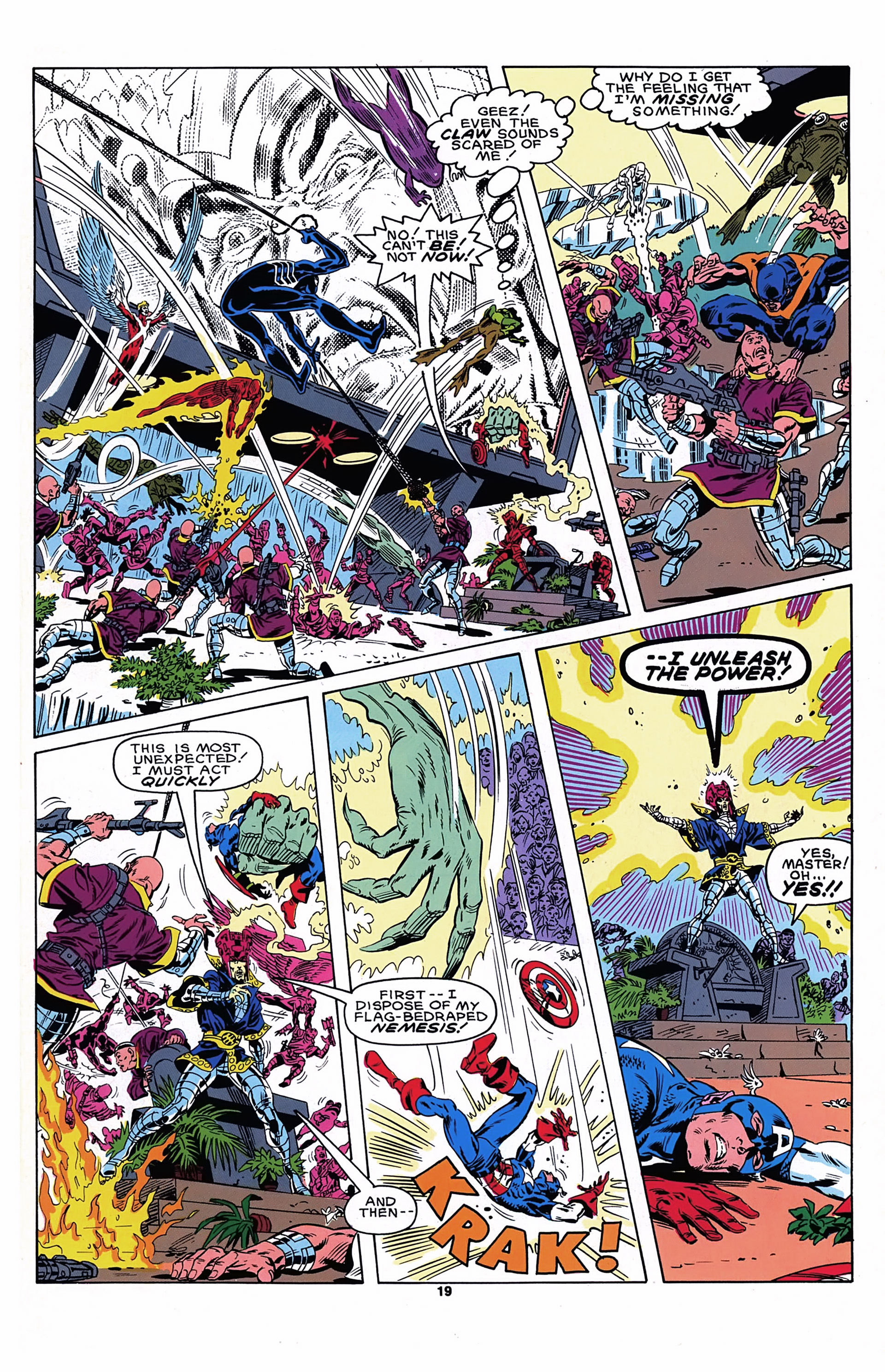 Read online Marvel Fanfare (1982) comic -  Issue #32 - 21