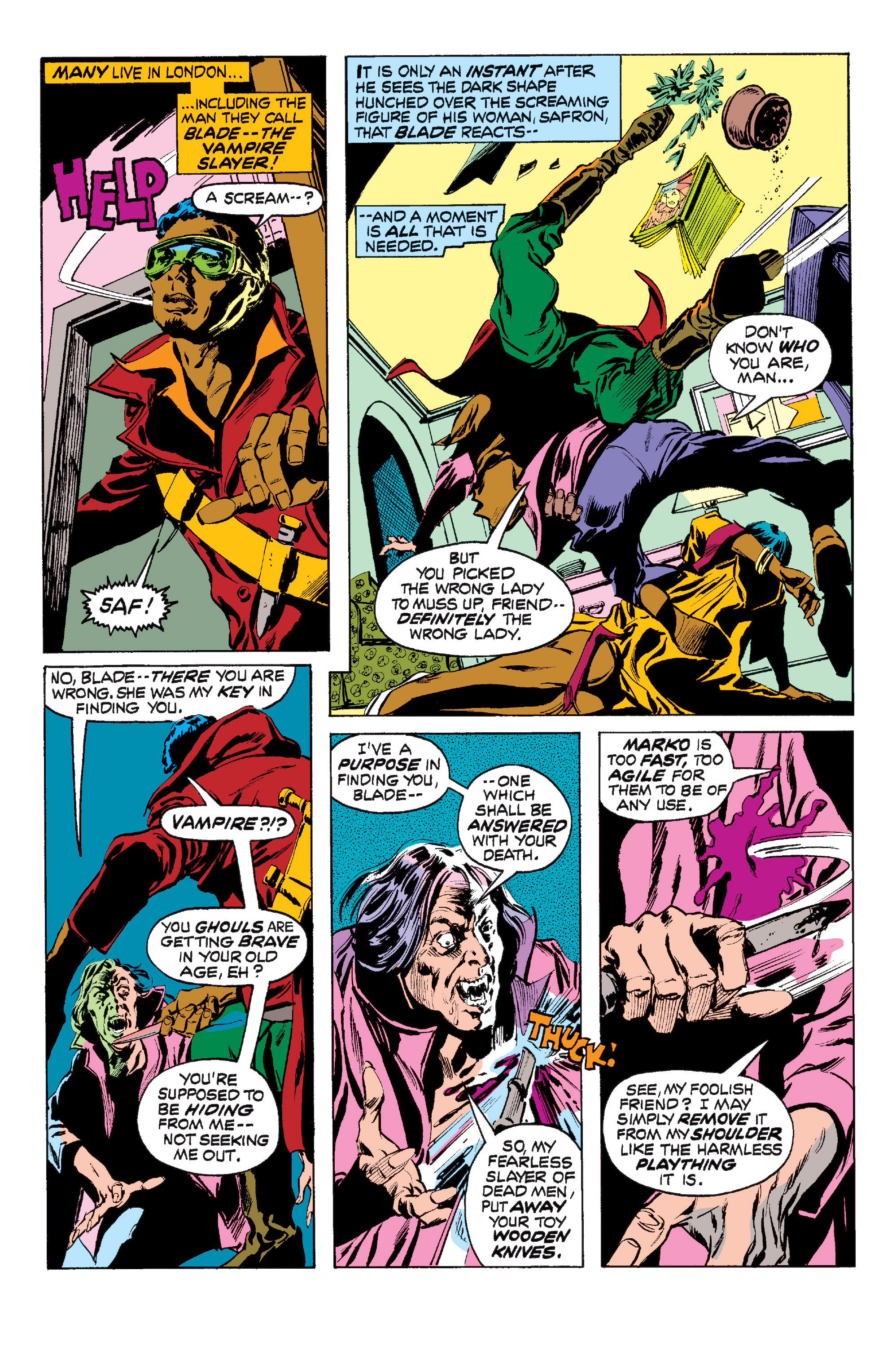 Read online Blade: Undead By Daylight comic -  Issue # Full - 28