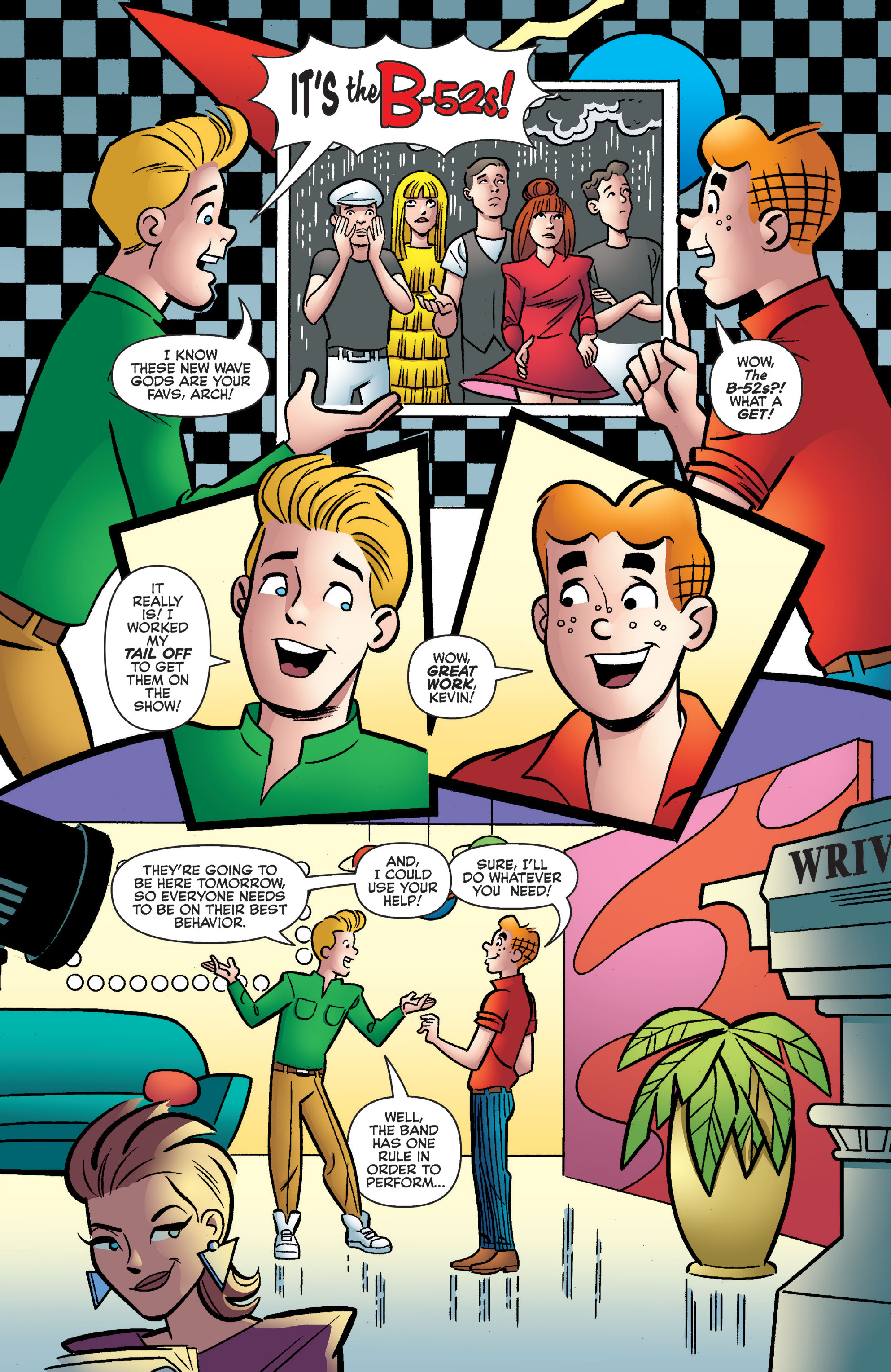 Read online Archie Meets The B-52s comic -  Issue # Full - 9