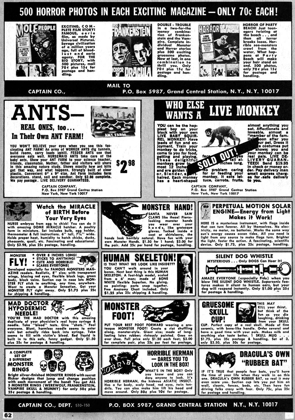 Read online Creepy (1964) comic -  Issue #29 - 61
