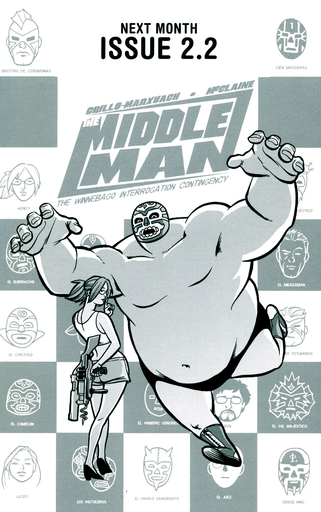 Read online The Middleman (2006) comic -  Issue #1 - 25
