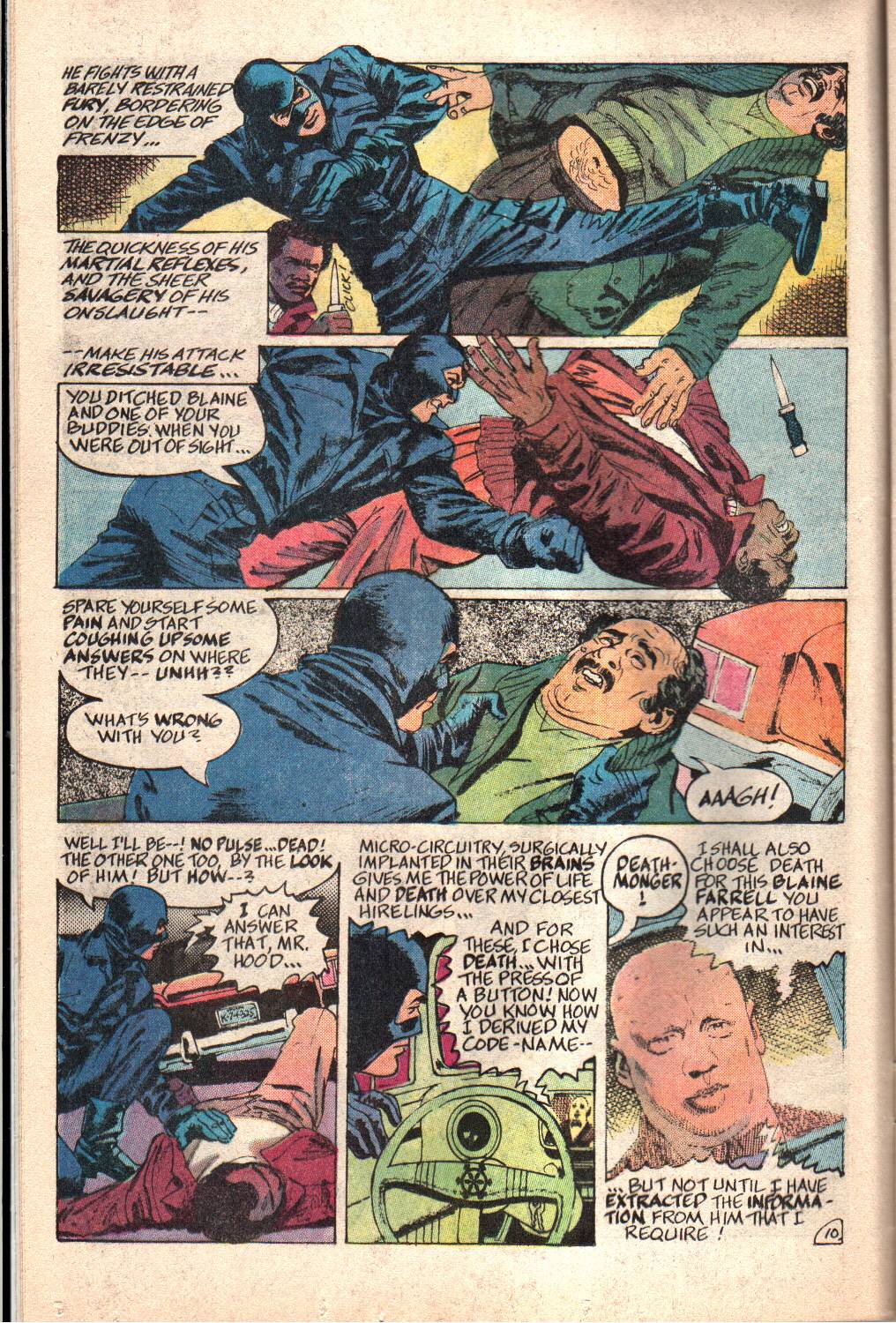 Read online The Black Hood (1983) comic -  Issue #1 - 12