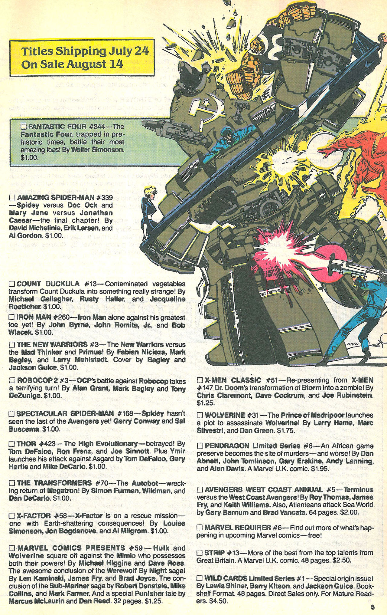 Read online Marvel Age comic -  Issue #91 - 7